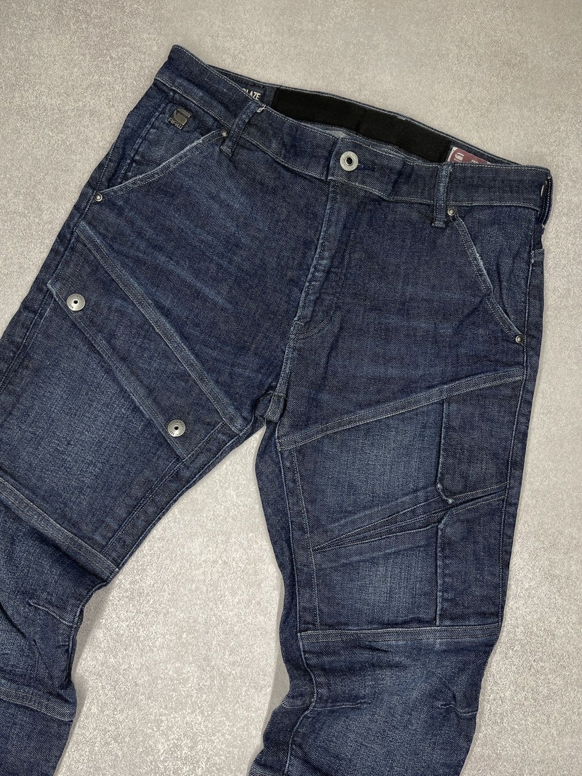 G-Star Vintage G Star Raw Airblaze 3D Premium Denim Jeans Japanese Size US 33 - 3 Thumbnail