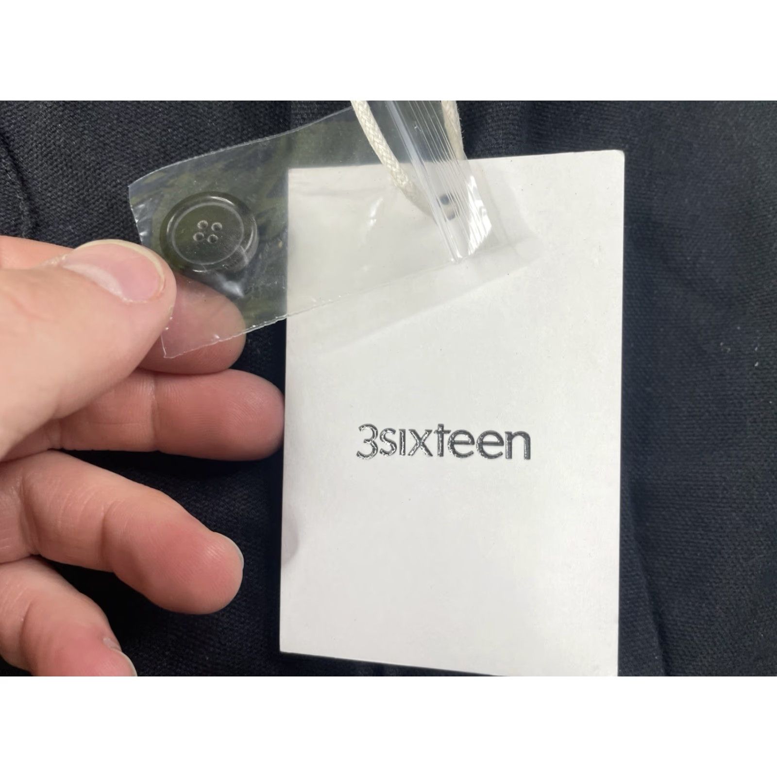 3sixteen VINTAGE 3sixteen Chore Coat Jacket Black Canvas Blanket Stitch Shop 2XL Men’s Shirt/Hoodie? Size US XXL / EU 58 / 5 - 4 Thumbnail