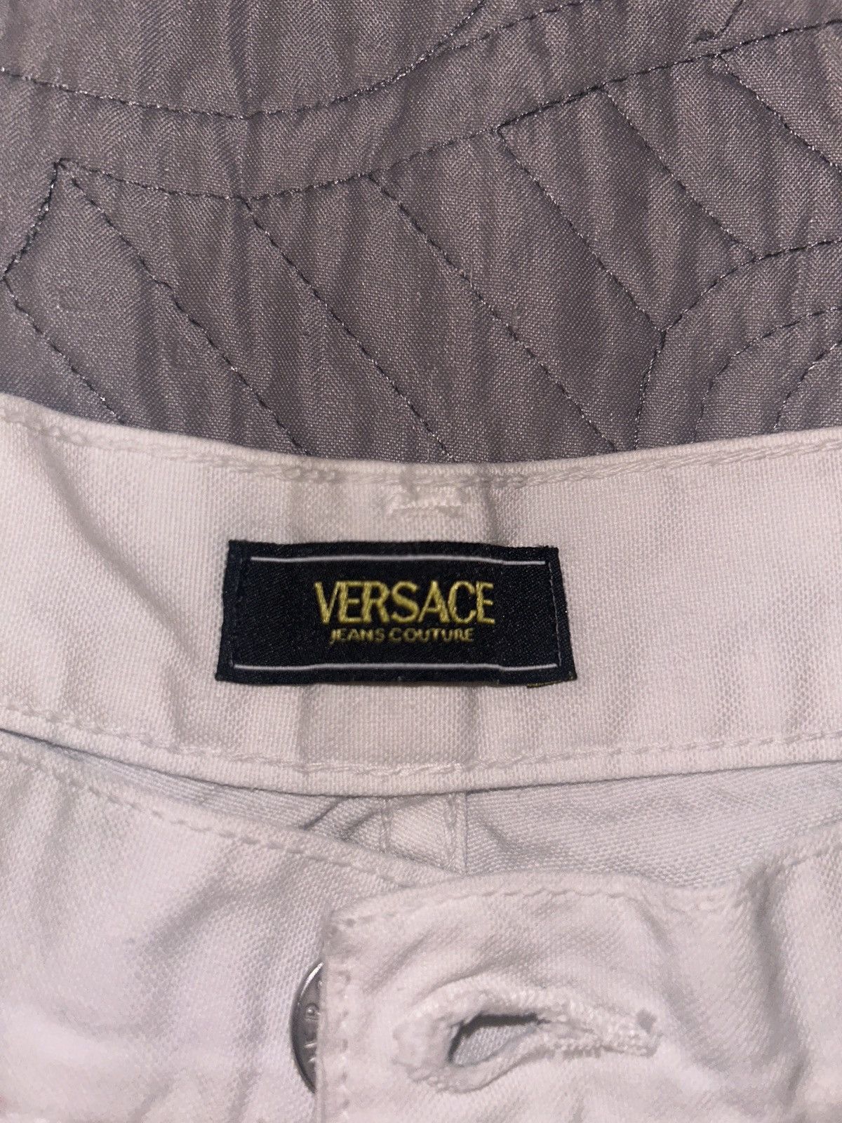 Versace All white Versace pants Size US 40 / EU 56 - 1 Thumbnail