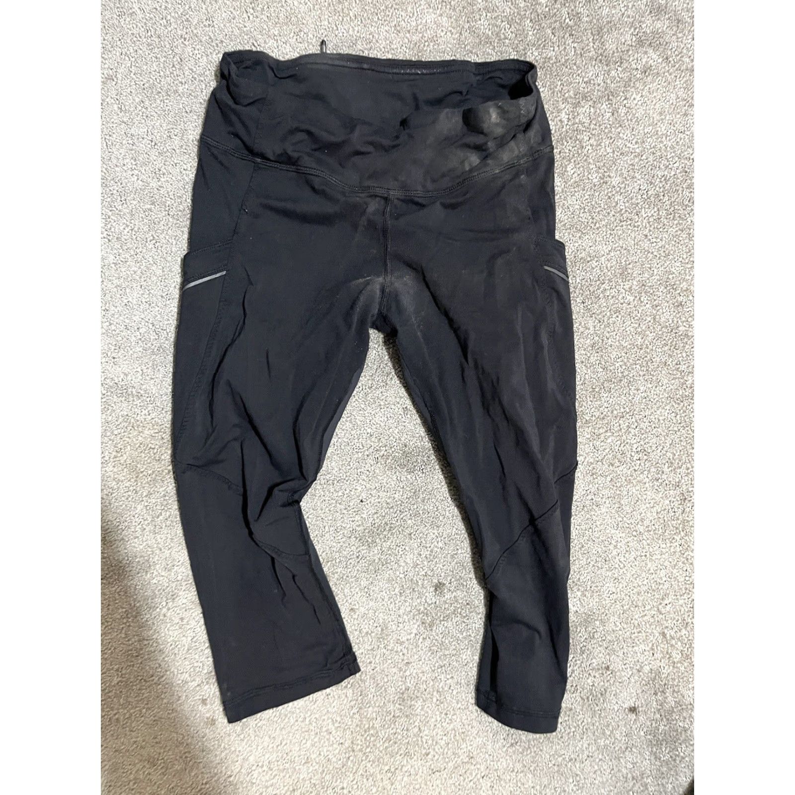 Lululemon Lululemon Mod Moves Crop Leggings Size 6 Black Active Yoga Womens Size 28" / US 6 / IT 42 - 4 Thumbnail