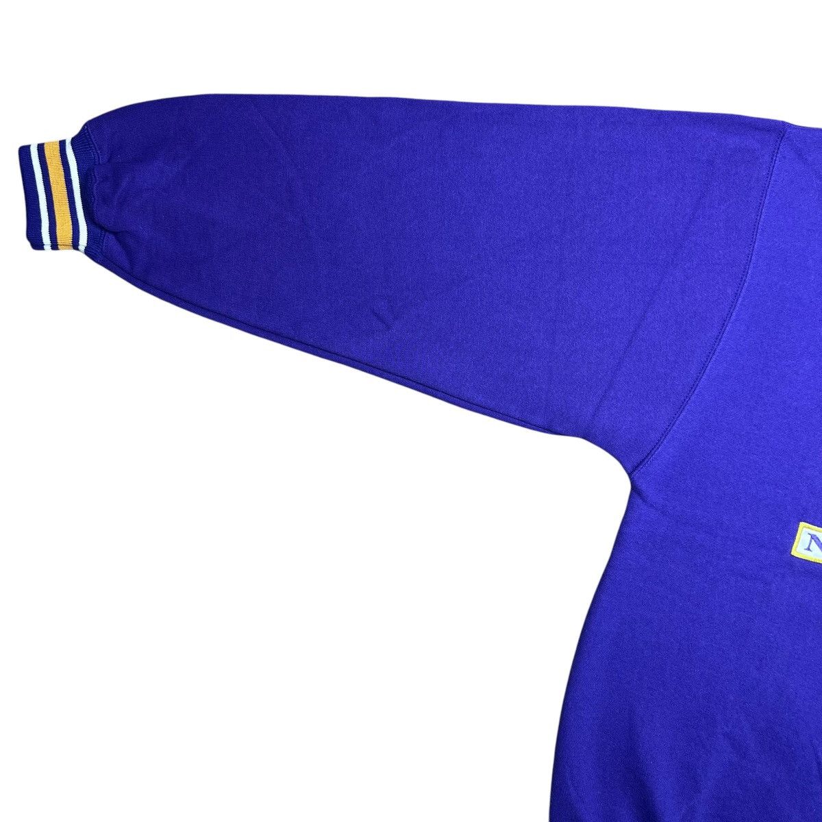 Logo Athletic × NFL × Vintage 90s Minnesota Vikings Embroidered Logo Athletic Sweatshirt Size US M / EU 48-50 / 2 - 4 Thumbnail