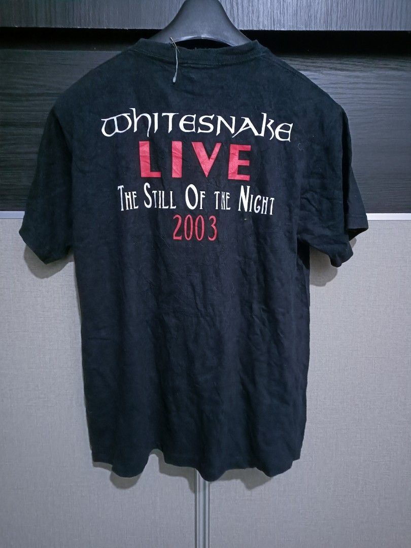 Band Tees Vtg. Whitesnake 2003 Tour Tee – The Still of the Night Live Size US M / EU 48-50 / 2 - 3 Thumbnail
