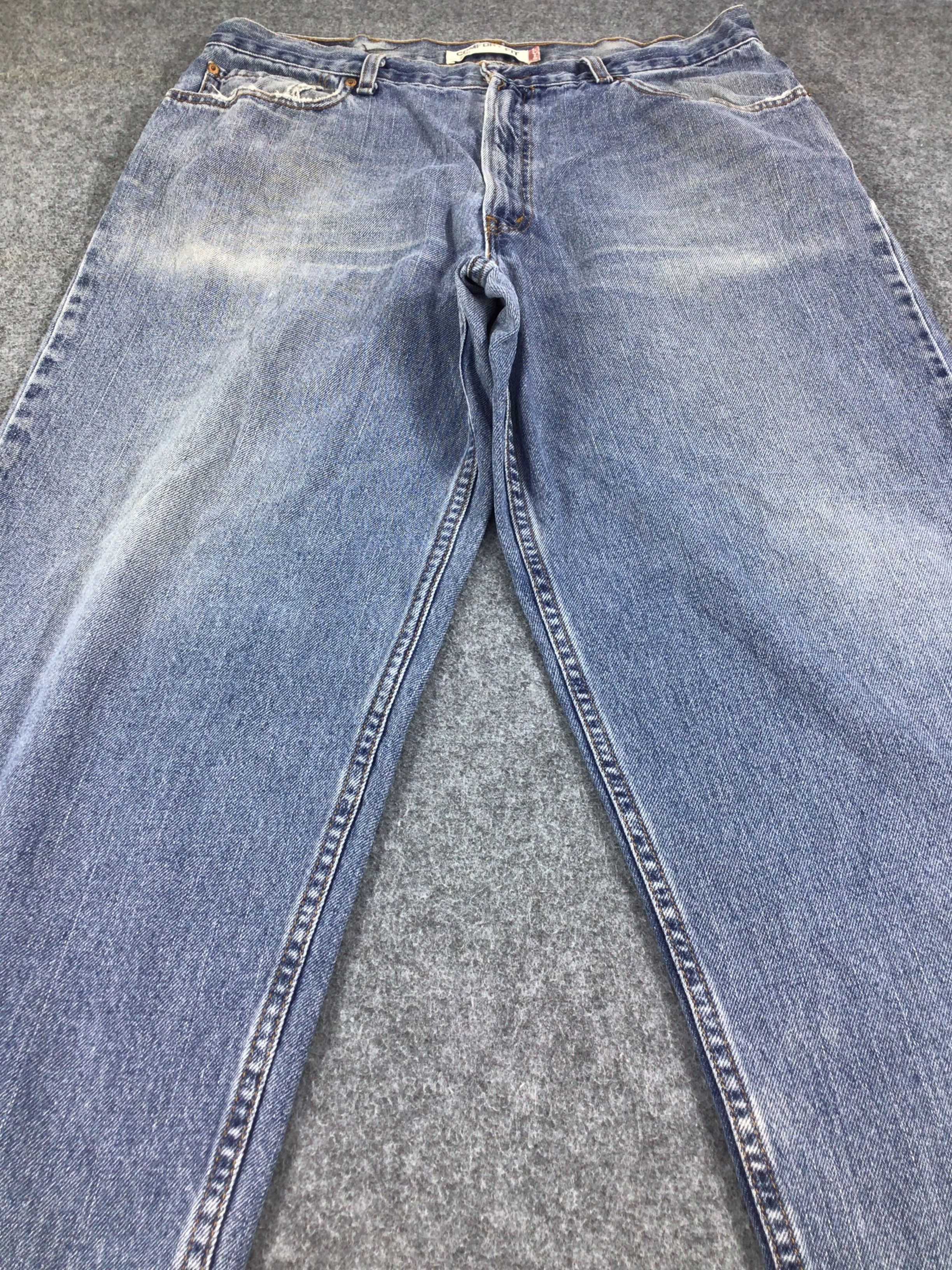 Levi's Vintage Levis 560 Jeans Medium Wash Denim -J814 Size US 38 / EU 54 - 3 Thumbnail