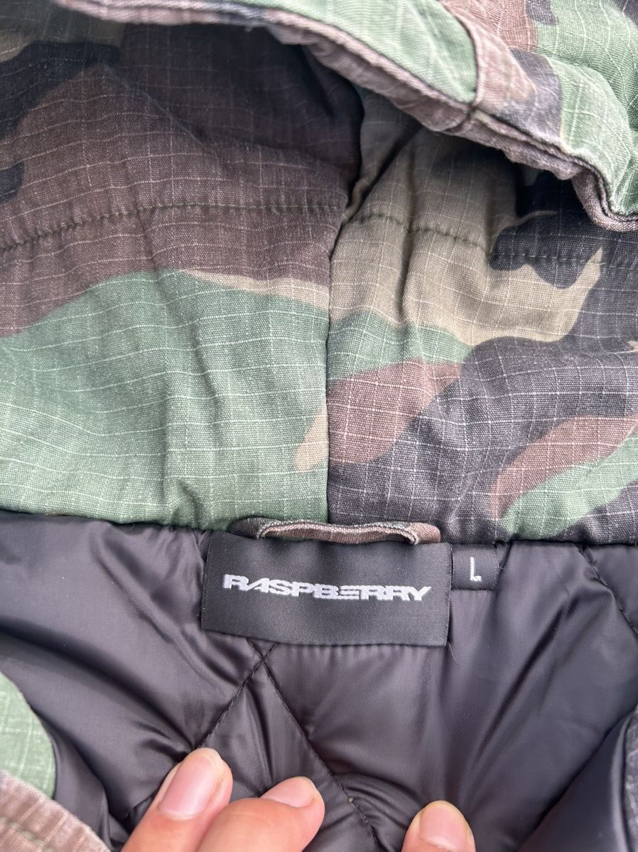 The GV Gallery GV Gallery Camo Bomber Hooded Jacket Size US L / EU 52-54 / 3 - 4 Thumbnail