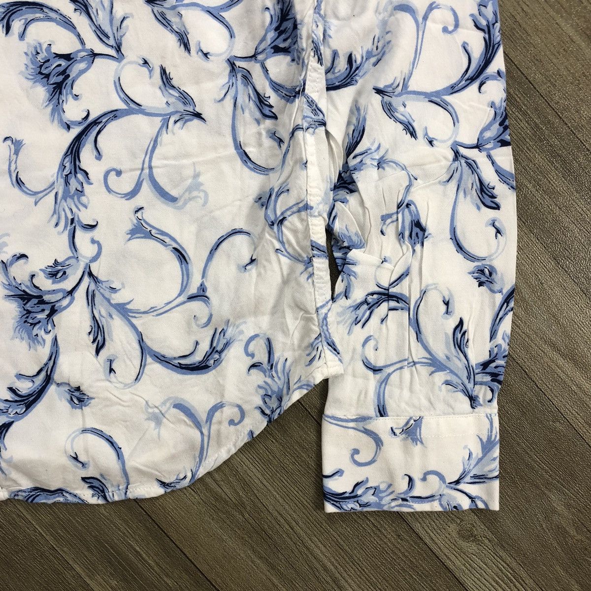 Versace Vintage Luxury Shirt Versace Floral Button Up Size US M / EU 48-50 / 2 - 6 Thumbnail