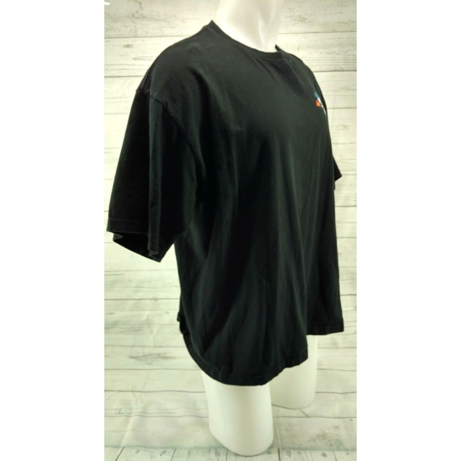 Vintage Budweiser Shootout Daytona 2007 Nascar T-shirt Mens Large Black Short Sleeve Size US L / EU 52-54 / 3 - 5 Thumbnail