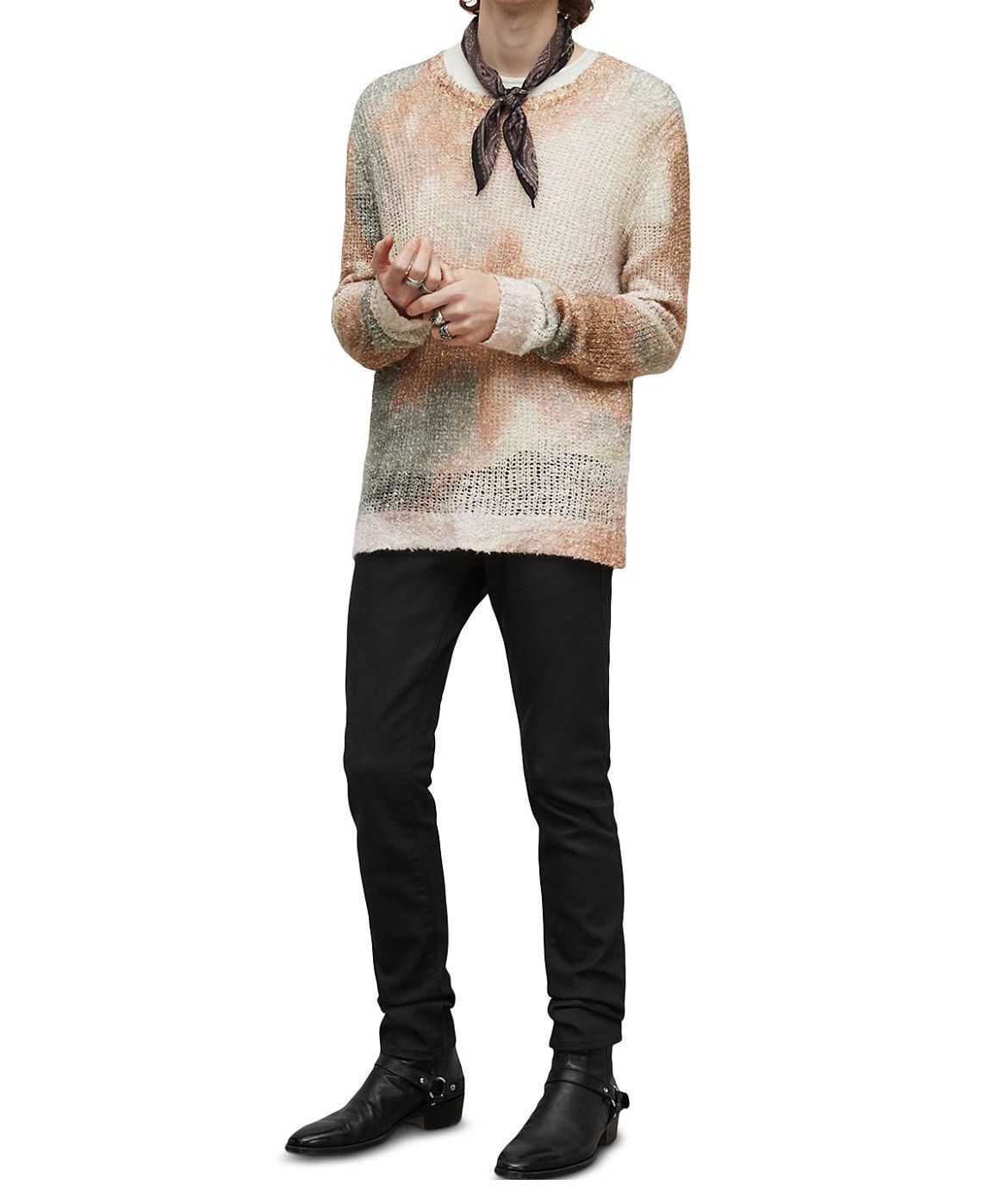 John Varvatos Linen Sweater. Size small. Size US S / EU 44-46 / 1 - 7 Thumbnail