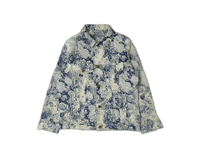 Louis Vuitton Floral Denim Jacket-2506