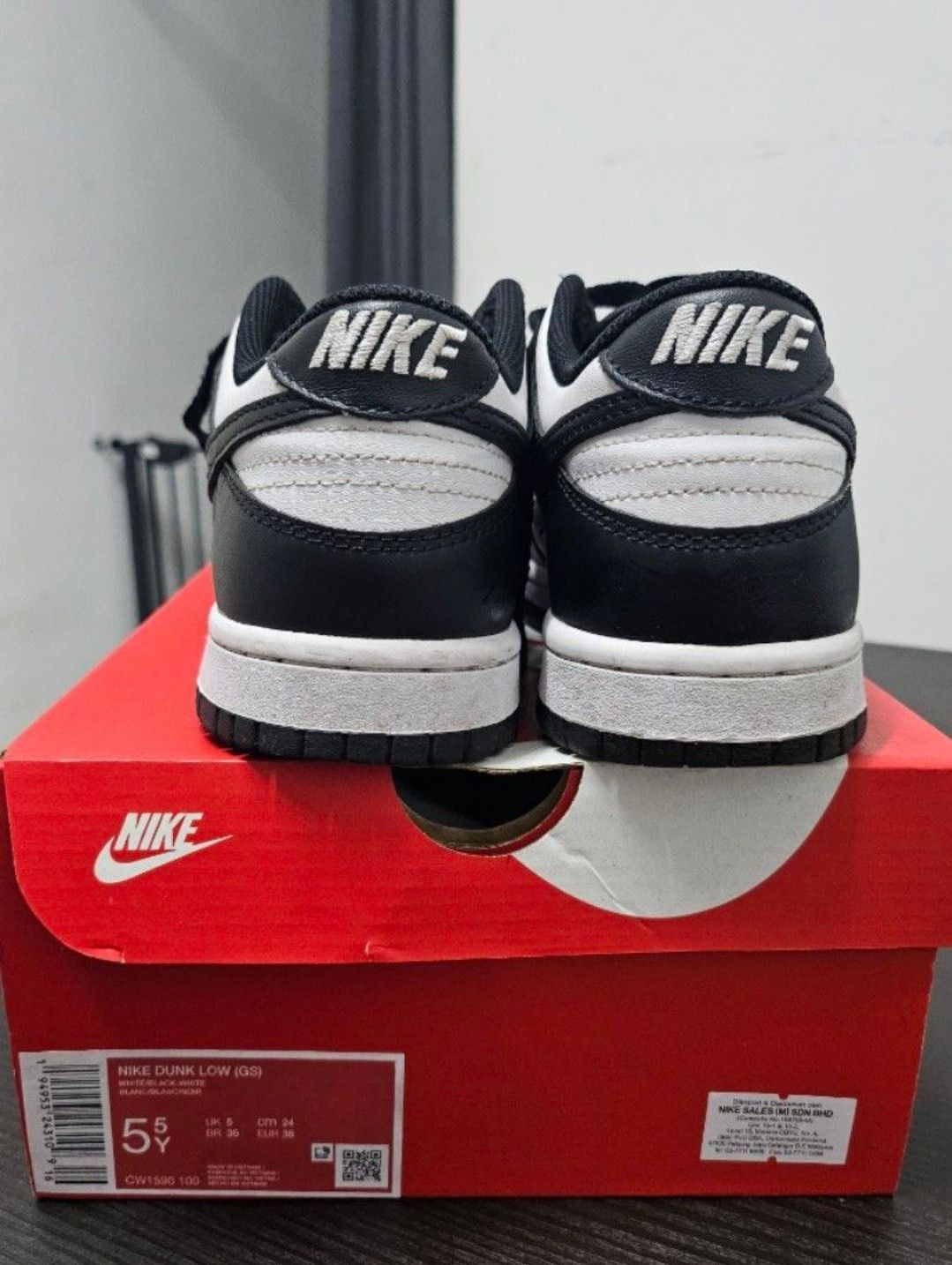 Nike Nike Dunk Low Panda Size US 7 / IT 37 - 4 Thumbnail