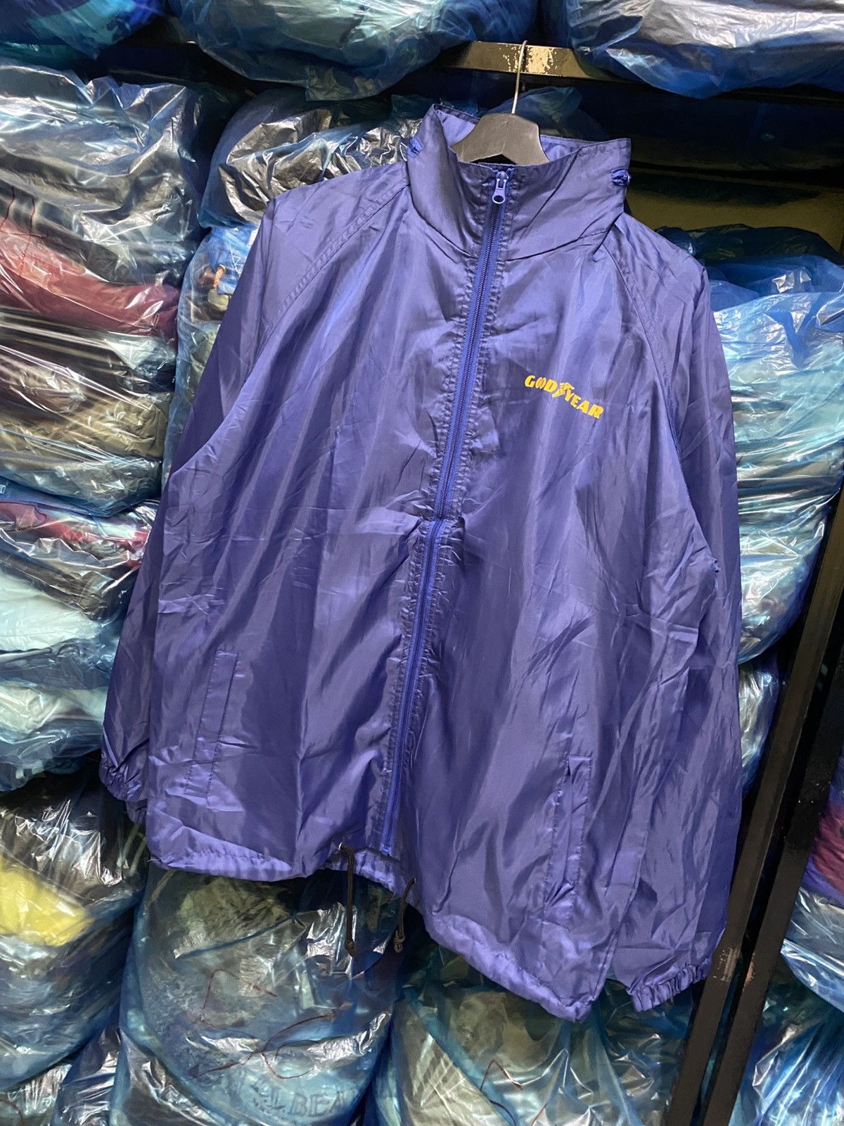 Vintage VINTAGE GOODYEAR WINDBREAKER Size US L / EU 52-54 / 3 - 2 Thumbnail