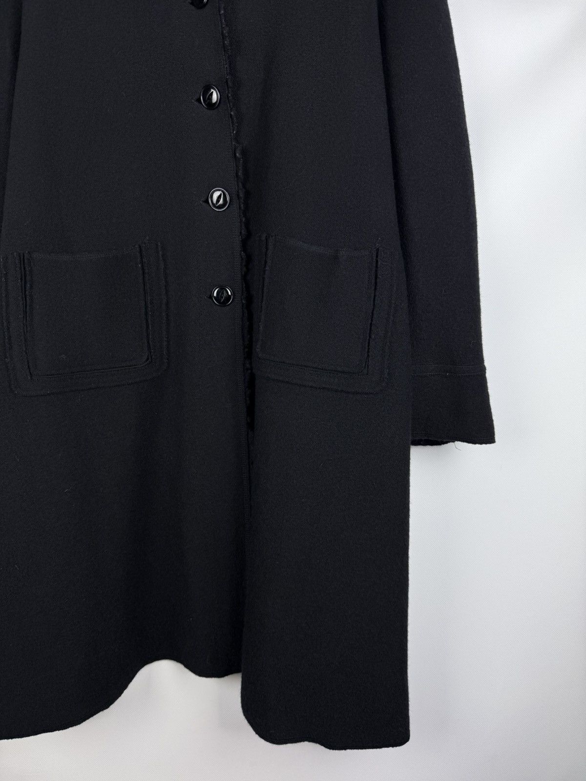 Marithe + Francois Girbaud Girbaud Cravatatakiller Avant-garde Wool Coat Jacket Size M / US 6-8 / IT 42-44 - 6 Thumbnail