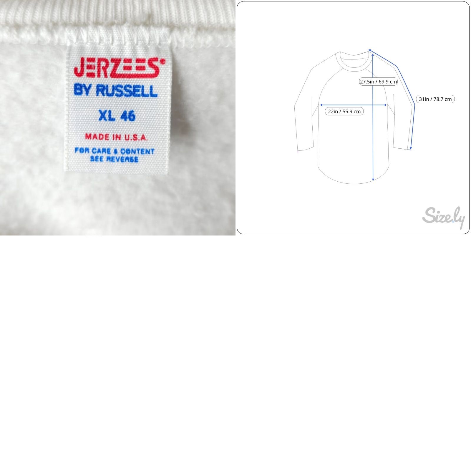Jerzees VINTAGE Jerzees Boulder City High Sweatshirt Mens Size M White 80s Ron Dale USA Sweatshirt Mens Size US M / EU 48-50 / 2 - 8 Thumbnail