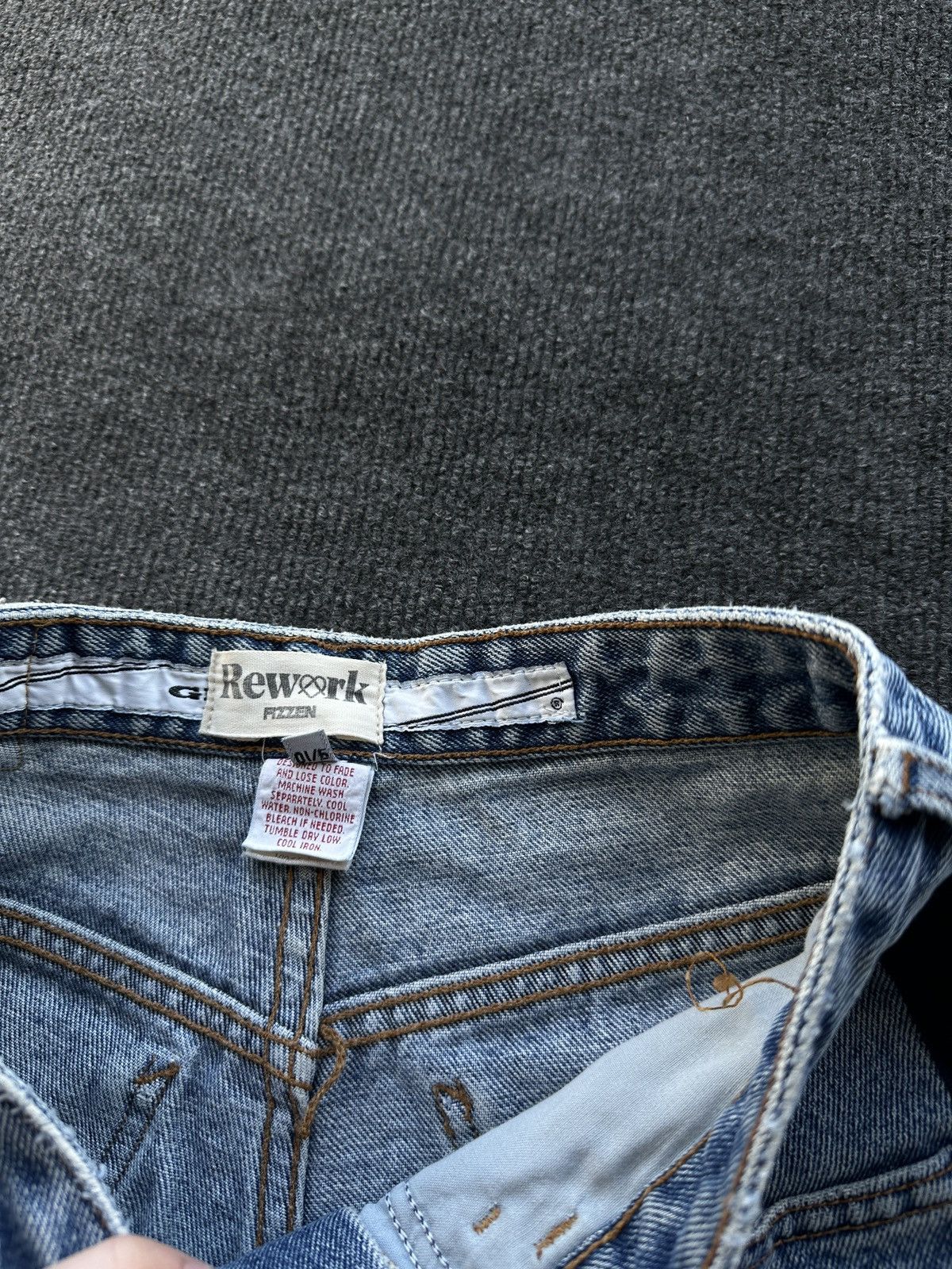 Marithe + Francois Girbaud 🚨 MARITHE FRANCOIS GIRBAUD AVANT GARDE GOTHIC WOMEN JEANS Size 26" / US 2 / IT 38 - 8 Thumbnail