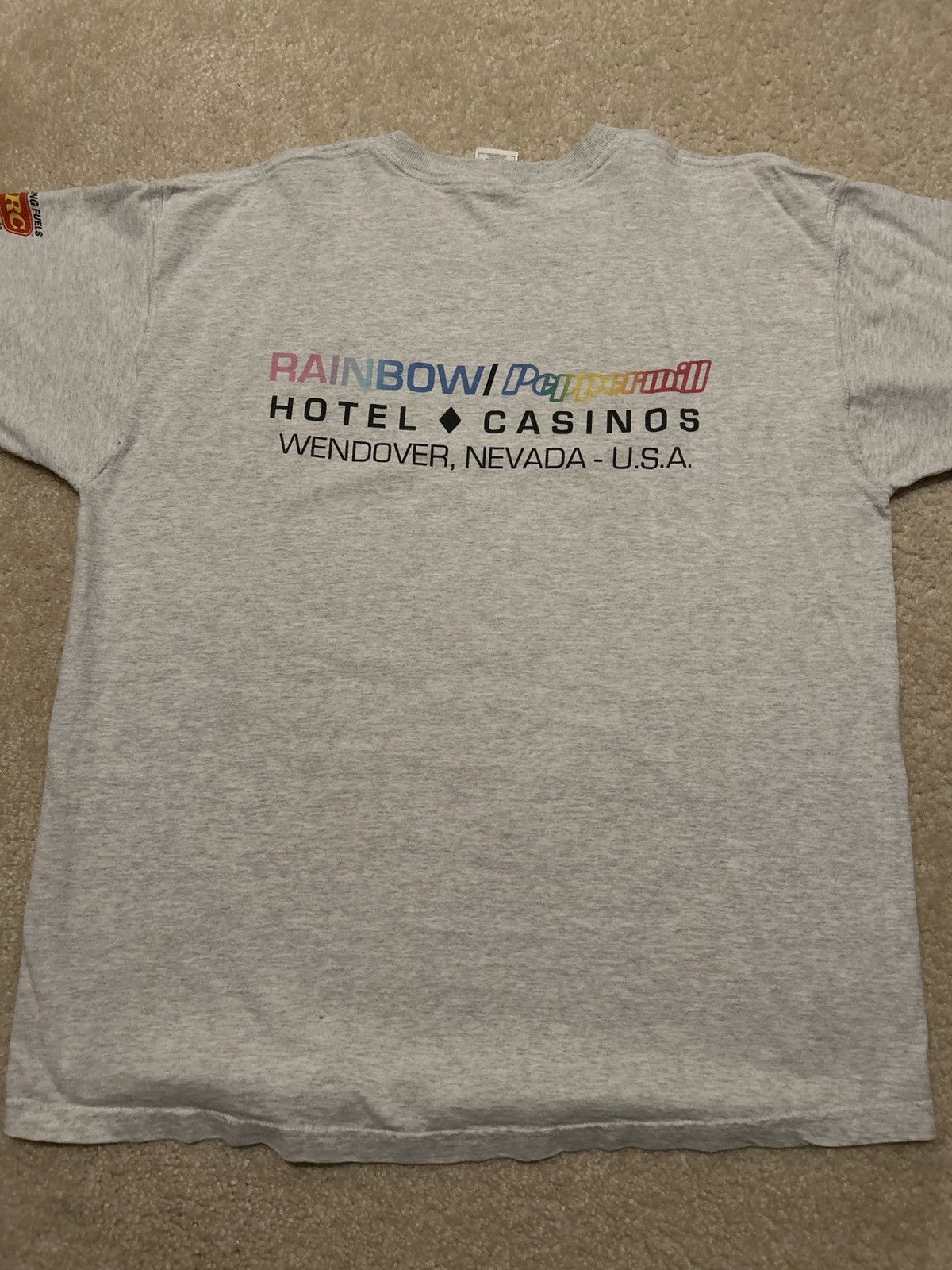 Fruit Of The Loom × Vintage Vintage Salt Flats Racing Tee Size US XL / EU 56 / 4 - 2 Thumbnail