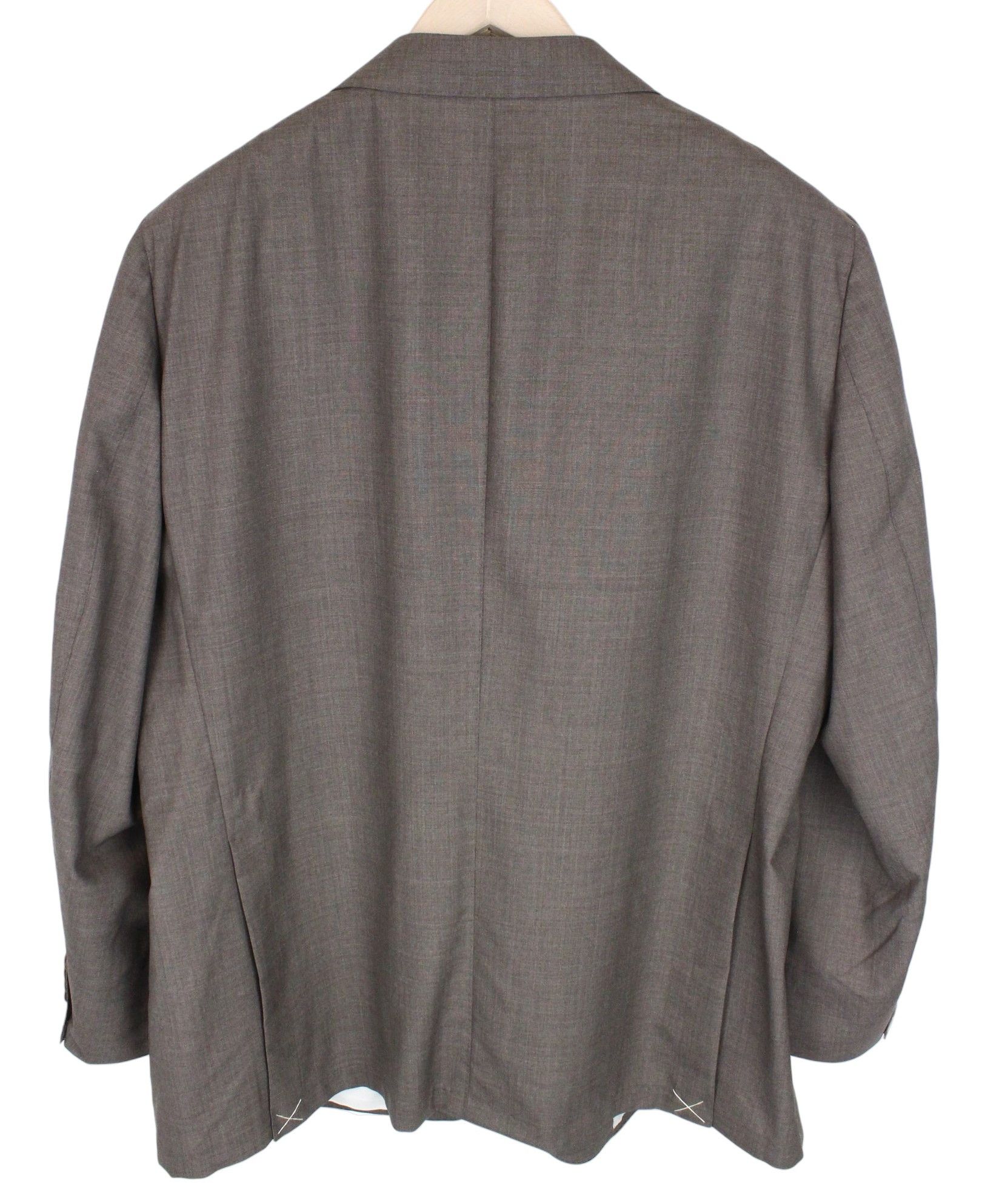 Suitsupply LA SPALLA UK52S Brown Wool Suit 67303 Size 52S - 5 Thumbnail