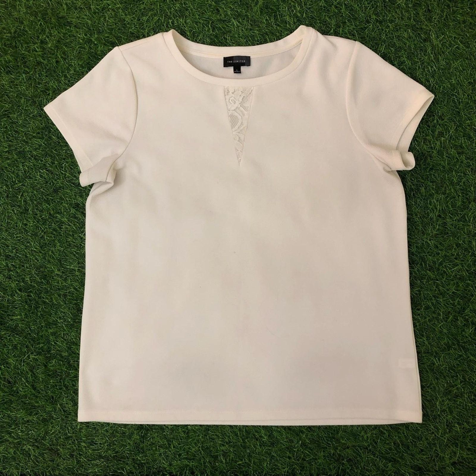 Other Women's Cream The Limited Dress Shirt Size L / US 10 / IT 46 - 1 Thumbnail