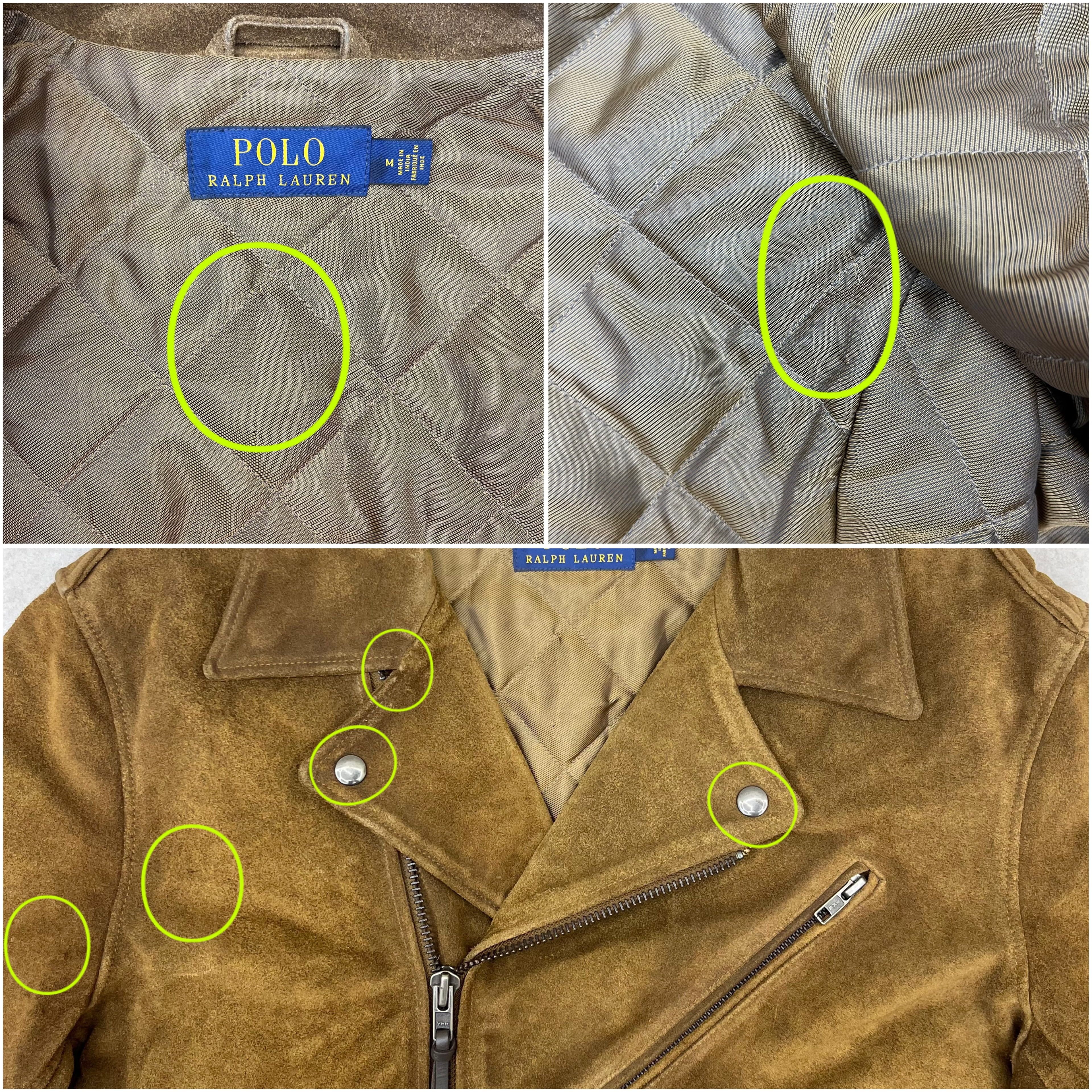 Polo Ralph Lauren Polo Ralph Lauren Moto Men's Iconic Biker Brown M Jacket Size US M / EU 48-50 / 2 - 7 Thumbnail