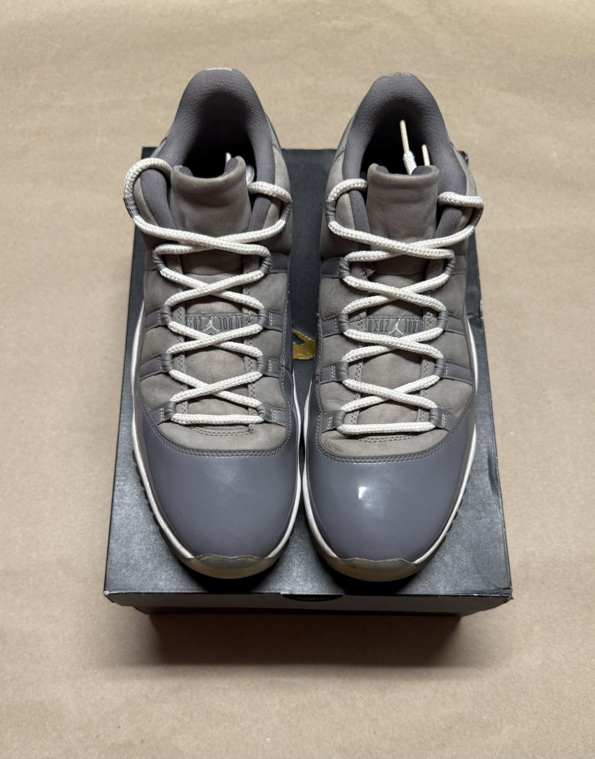 Jordan Brand Nike Air Jordan 11 XI Retro Low Cool Grey Mens size 14 Rare! Size US 14 / EU 47 - 3 Thumbnail