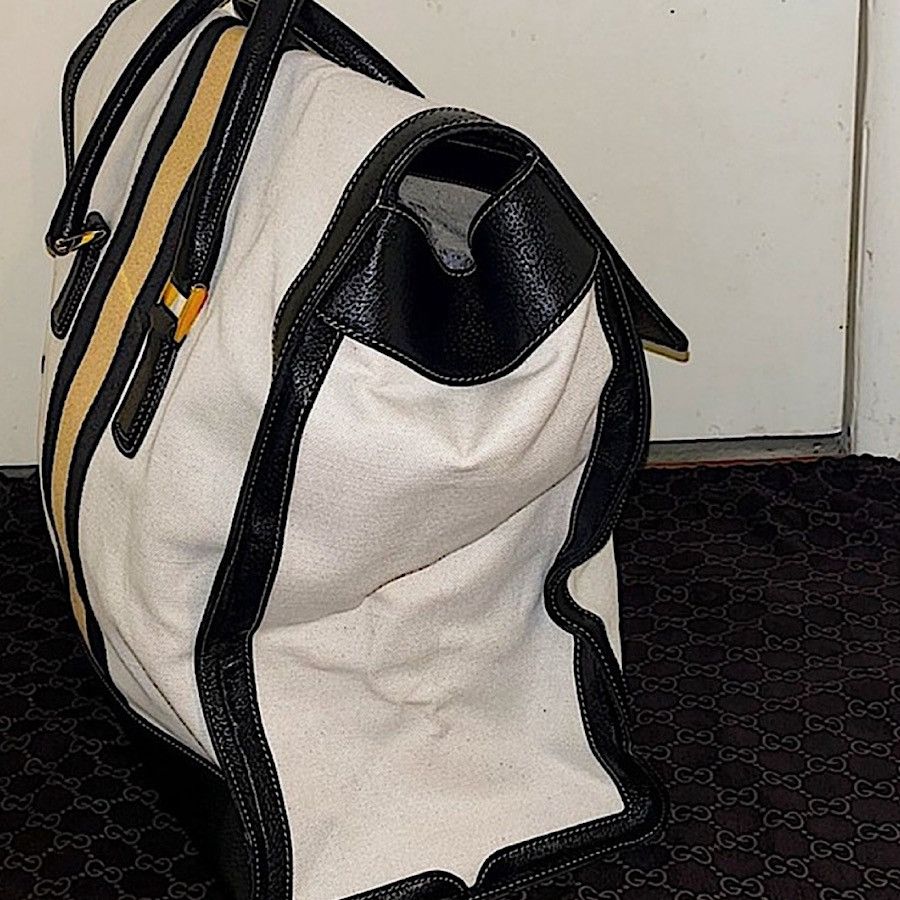 Gucci Authentic Gucci Tom Ford Oversized Web Travel Bag Size ONE SIZE - 7 Thumbnail