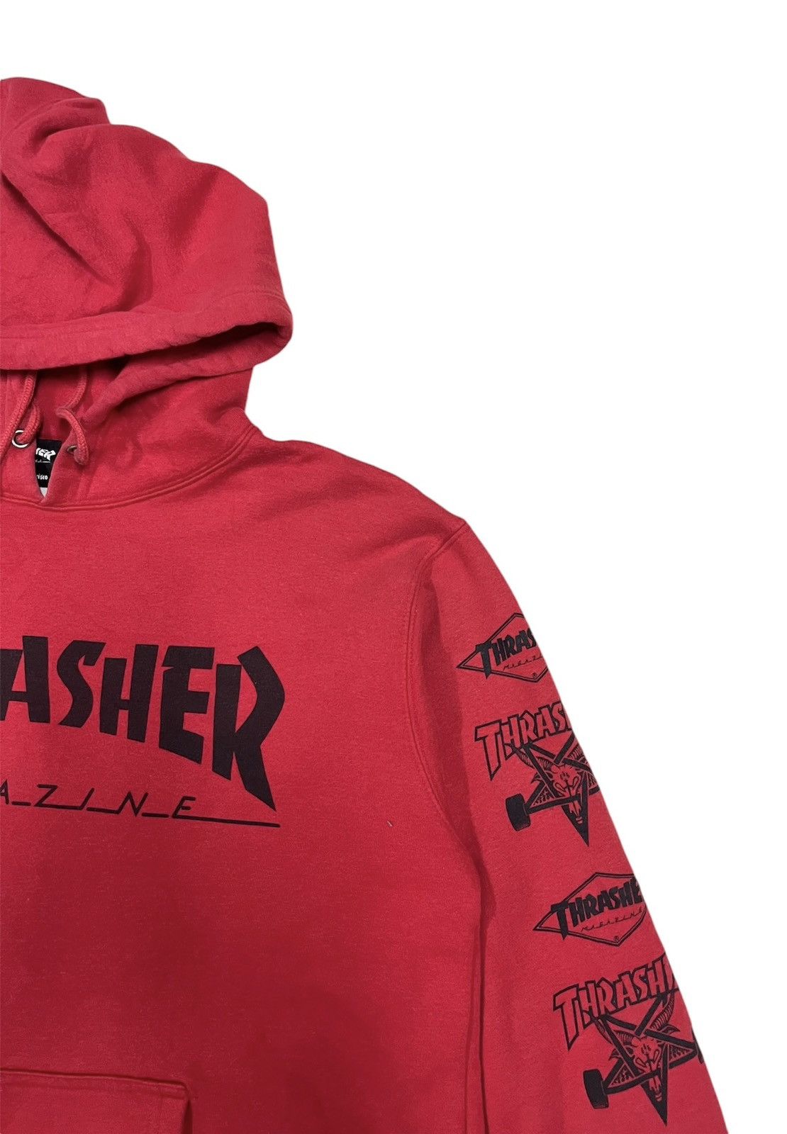 Thrasher × Vintage Thrasher streetwear hoodie Size US L / EU 52-54 / 3 - 5 Thumbnail
