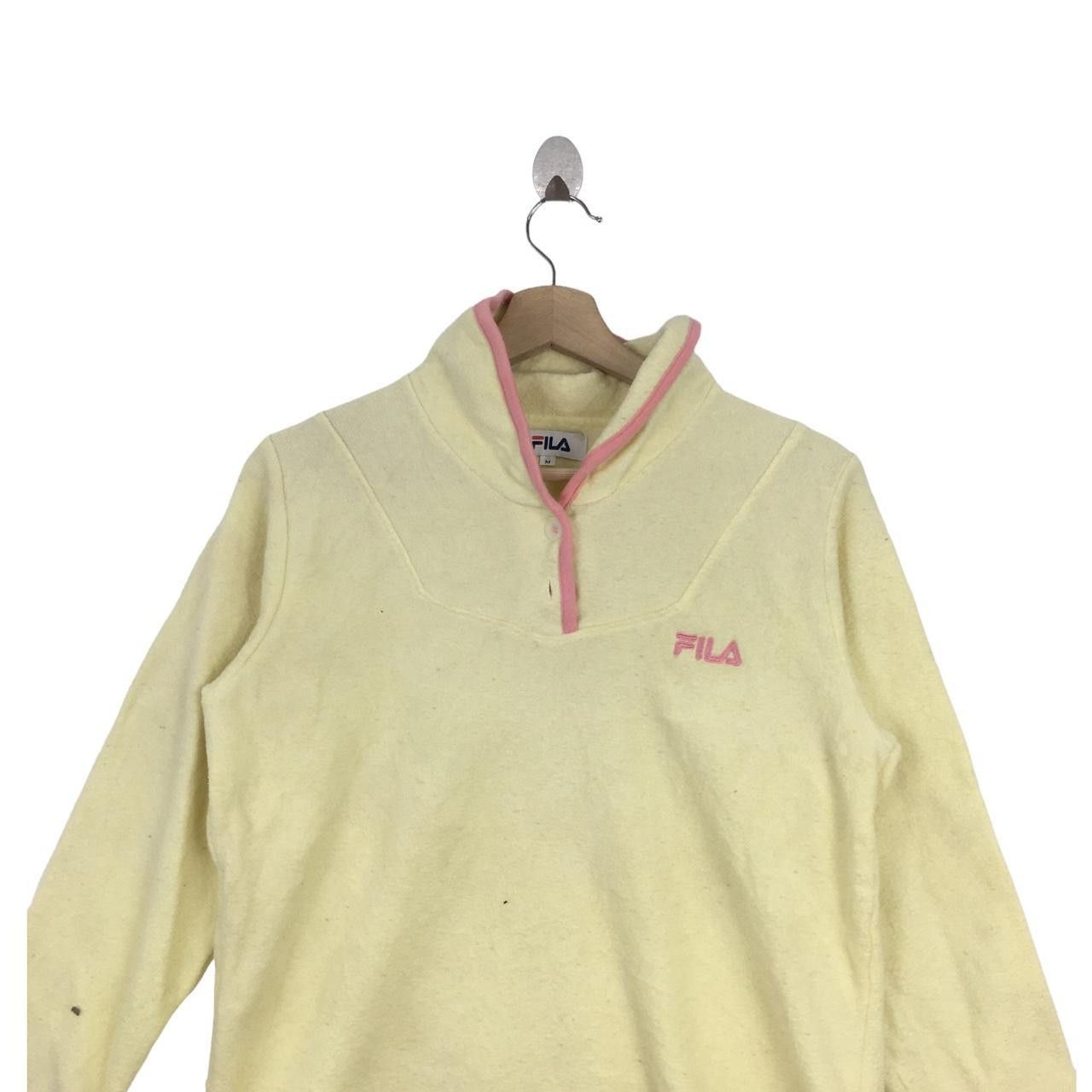 Fila Vtg FILA BIELLA ITALIA Minimalist Yellow Size M / US 6-8 / IT 42-44 - 2 Thumbnail