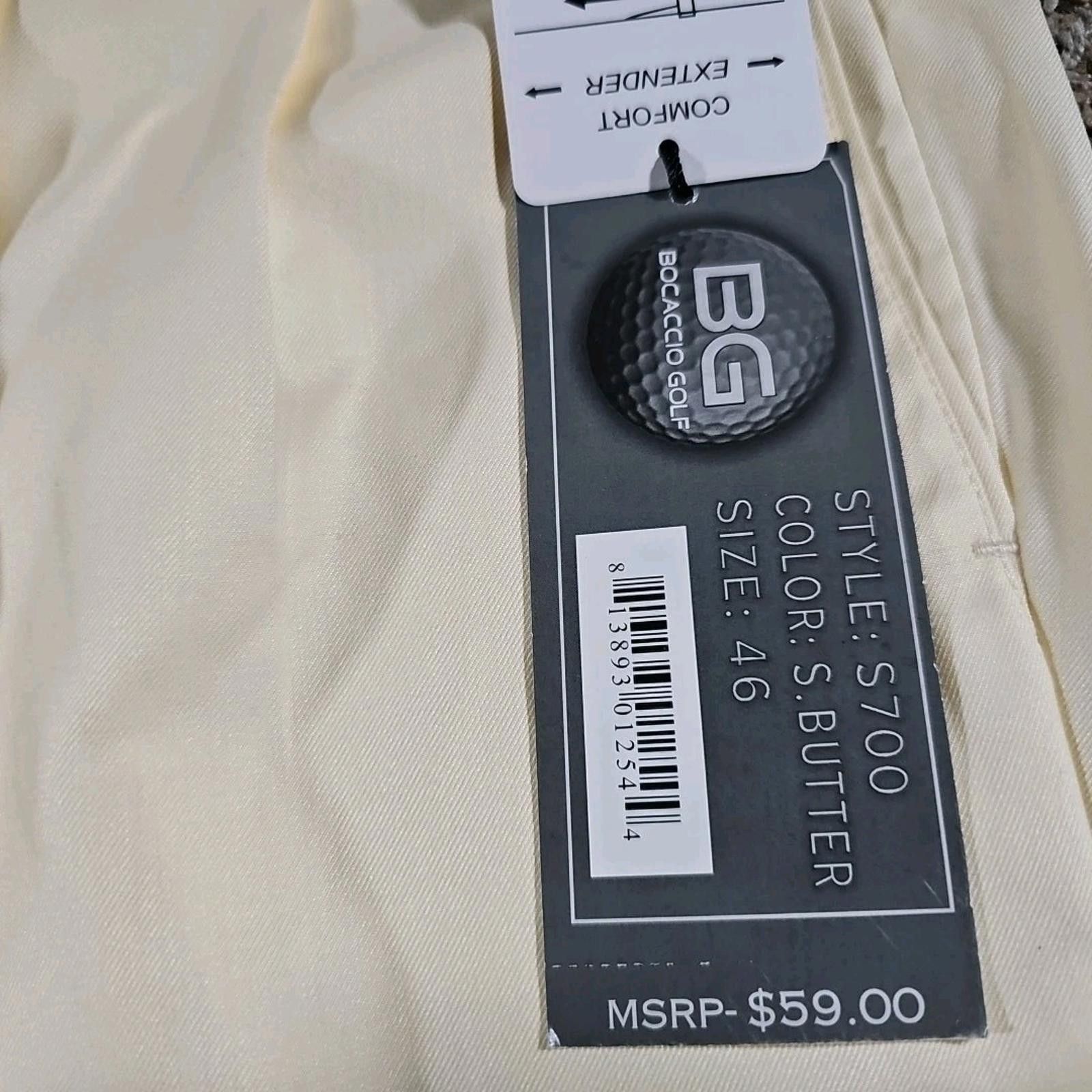 Geoffrey B. Small BG Bocaccio Golf Sz 46 Shorts NWT Size US 44 / EU 60 - 3 Thumbnail