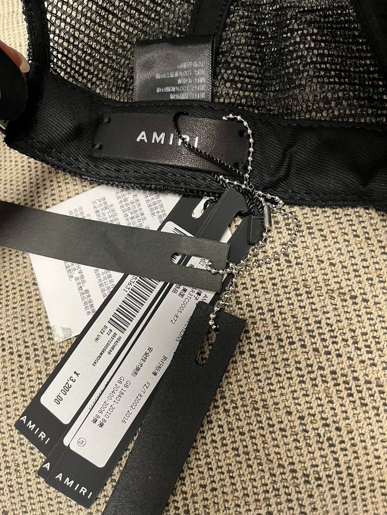 Amiri AmiriUnisex leather five-pointed star cap 2503-Nextarrow Size ONE SIZE - 3 Thumbnail