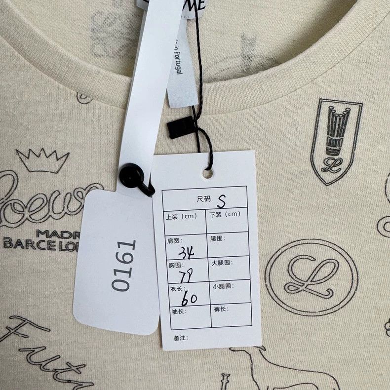 Loewe LOEWE Multi-element logo short sleeve Size S / US 4 / IT 40 - 2 Thumbnail