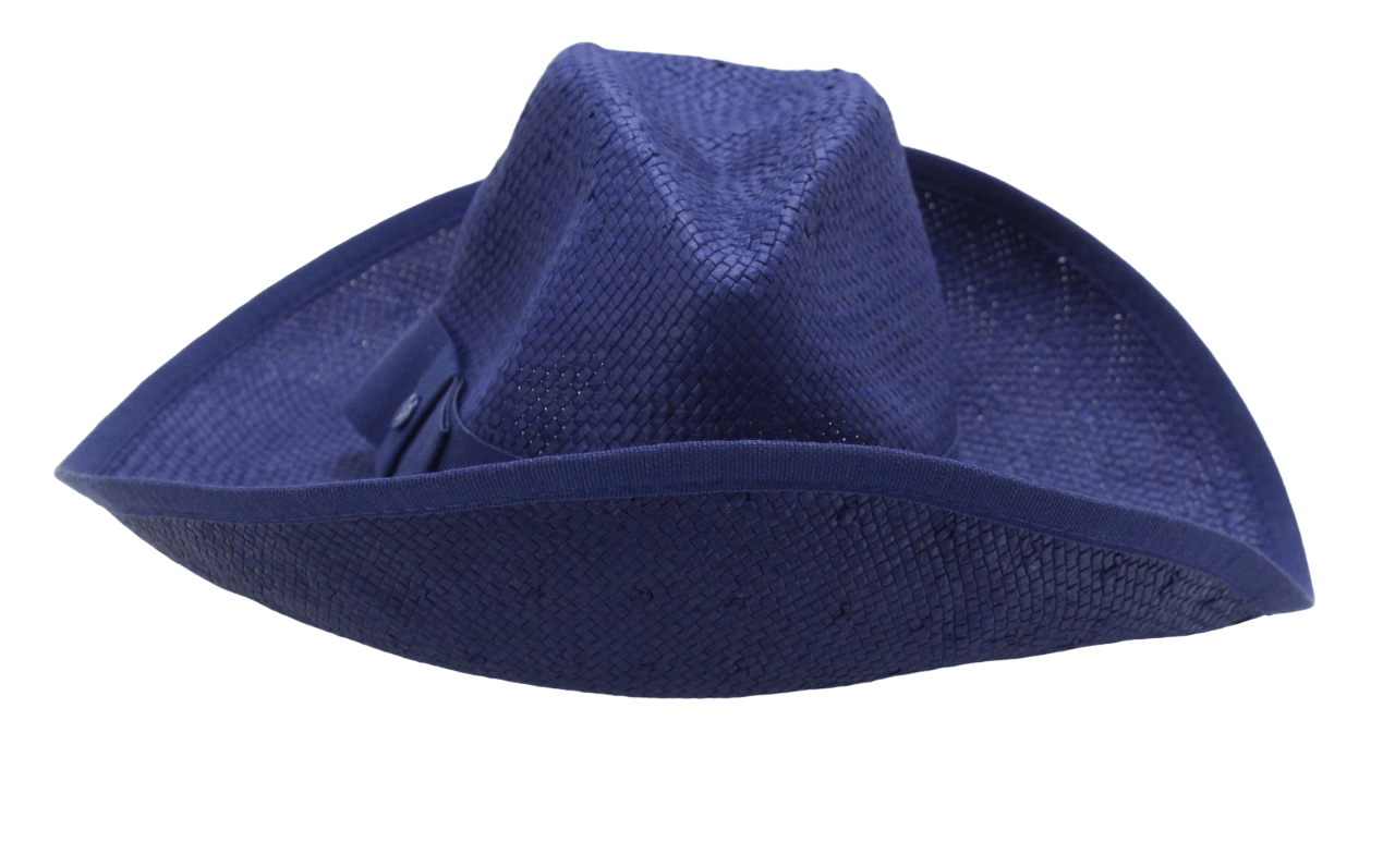 Armani ARMANI JEANS Hat Women's ONE SIZE Ribbon Royal Blue Paper Size ONE SIZE - 4 Thumbnail