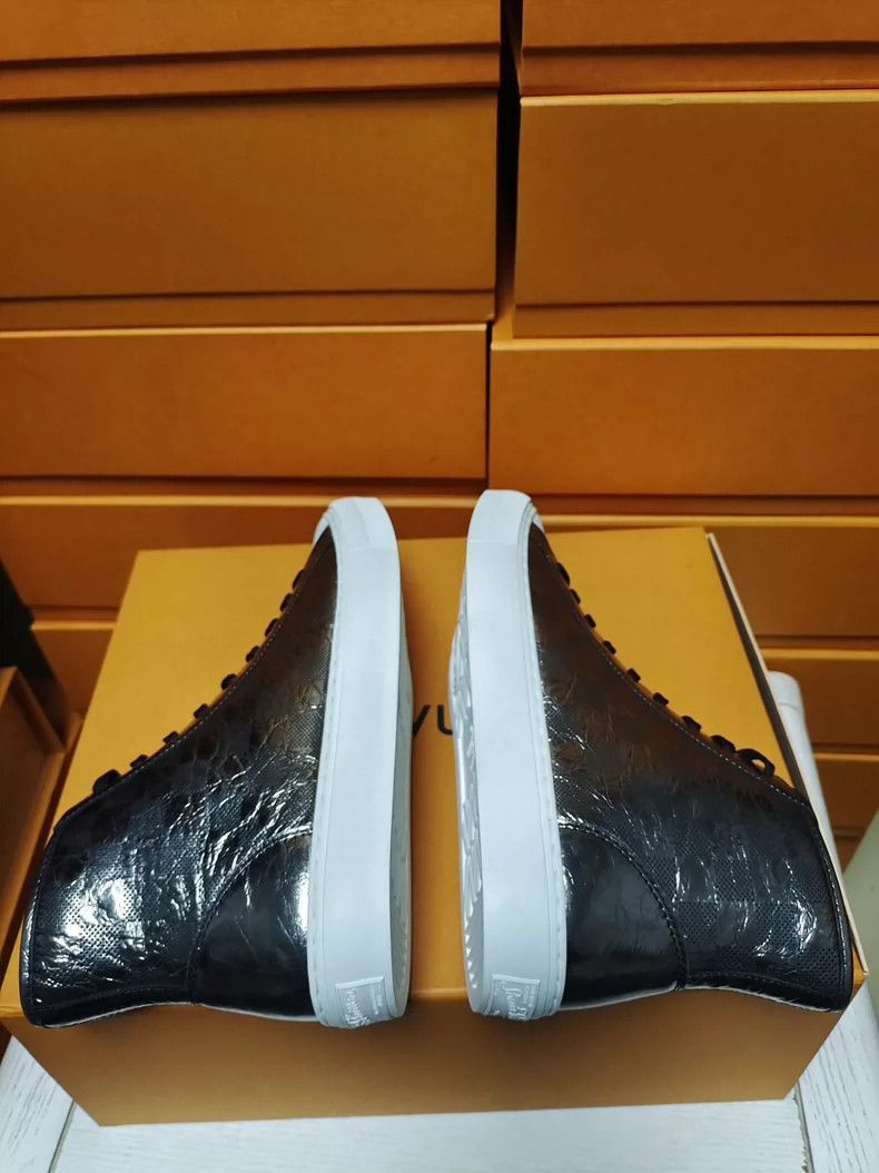 Louis Vuitton Louis Vuitton Men's Metallic Checkerboard Plate Shoes-2507 Size US 5 / EU 37 - 6 Thumbnail