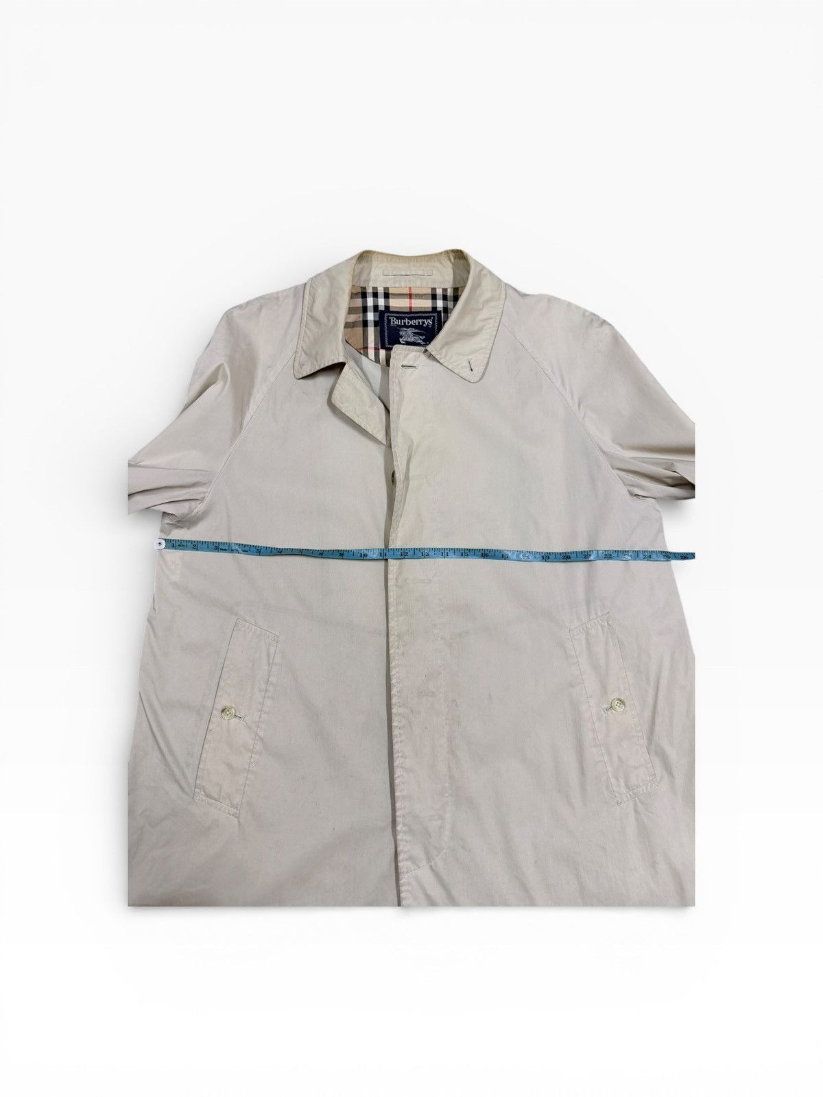 Burberry Prorsum Vtg🔥90’s Burberrys Prorsum Nylon Trench Coat Jacket Size US L / EU 52-54 / 3 - 13 Thumbnail