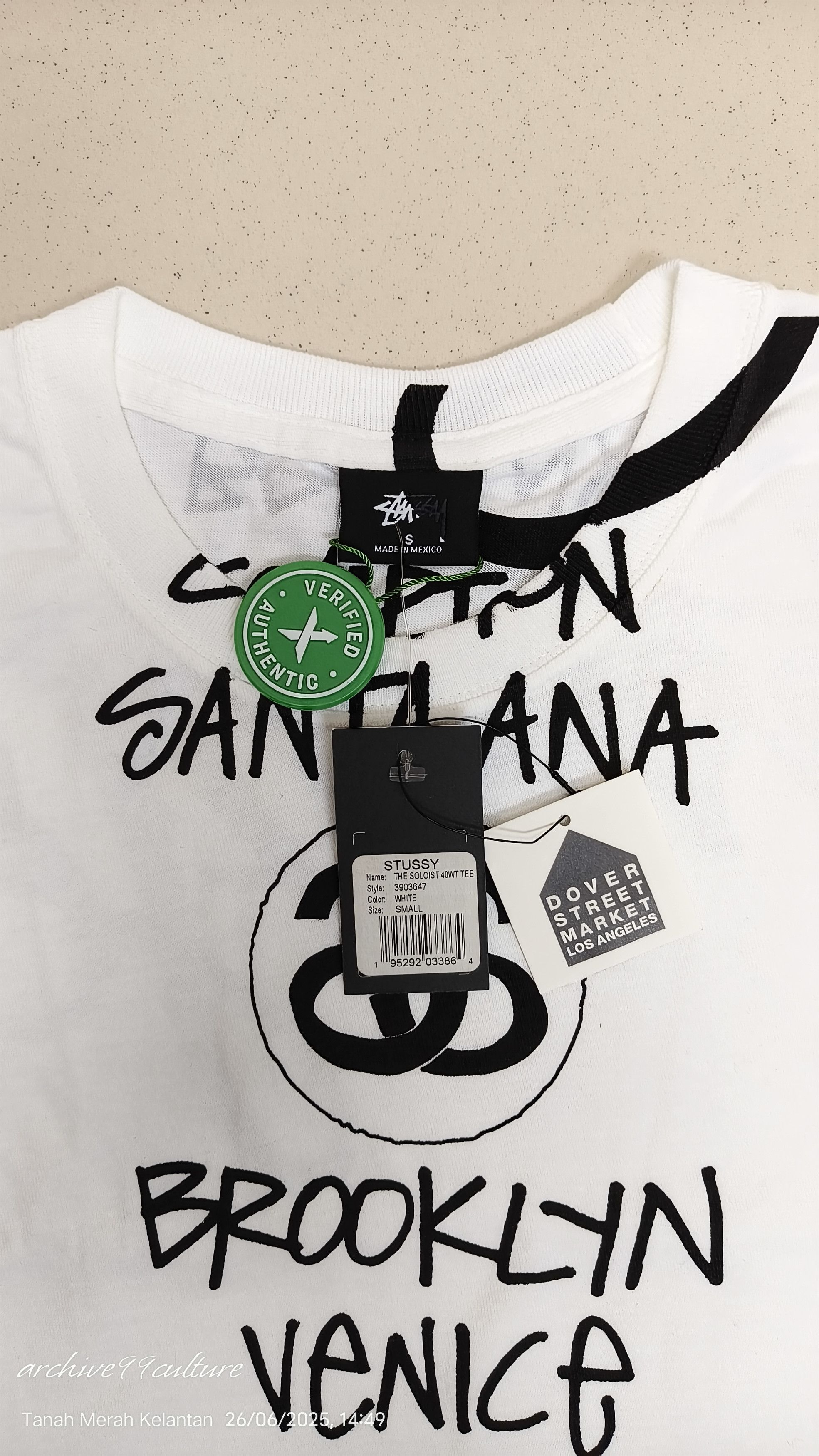 Stussy × Takahiromiyashita The Soloist. Stussy x Takahiro Miyashita world tour Collection Size US S / EU 44-46 / 1 - 7 Thumbnail