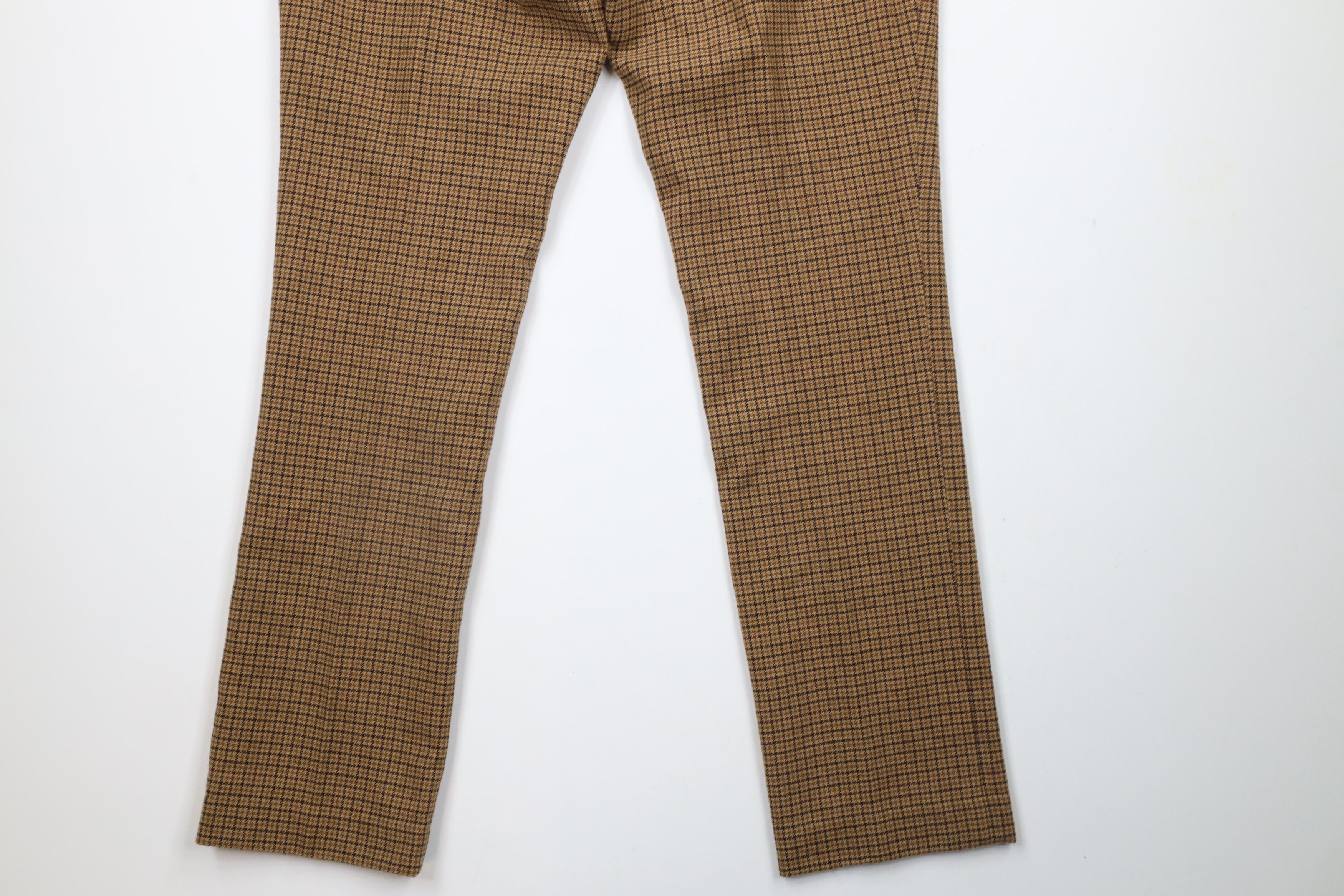 Ralph Lauren × Vintage Vintage 90s Ralph Lauren Houndstooth Checkered Chino Pants Size 32" / US 10 / IT 46 - 10 Thumbnail