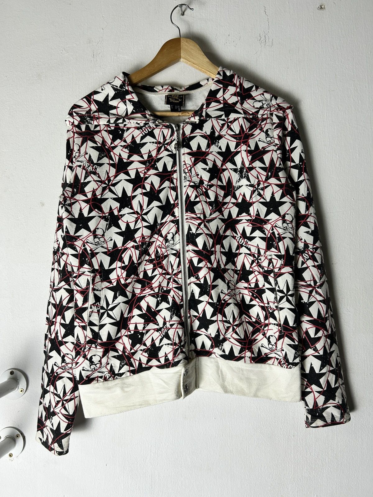 Roen Roen Skull Zipper Hoodie Size US M / EU 48-50 / 2 - 1 Thumbnail
