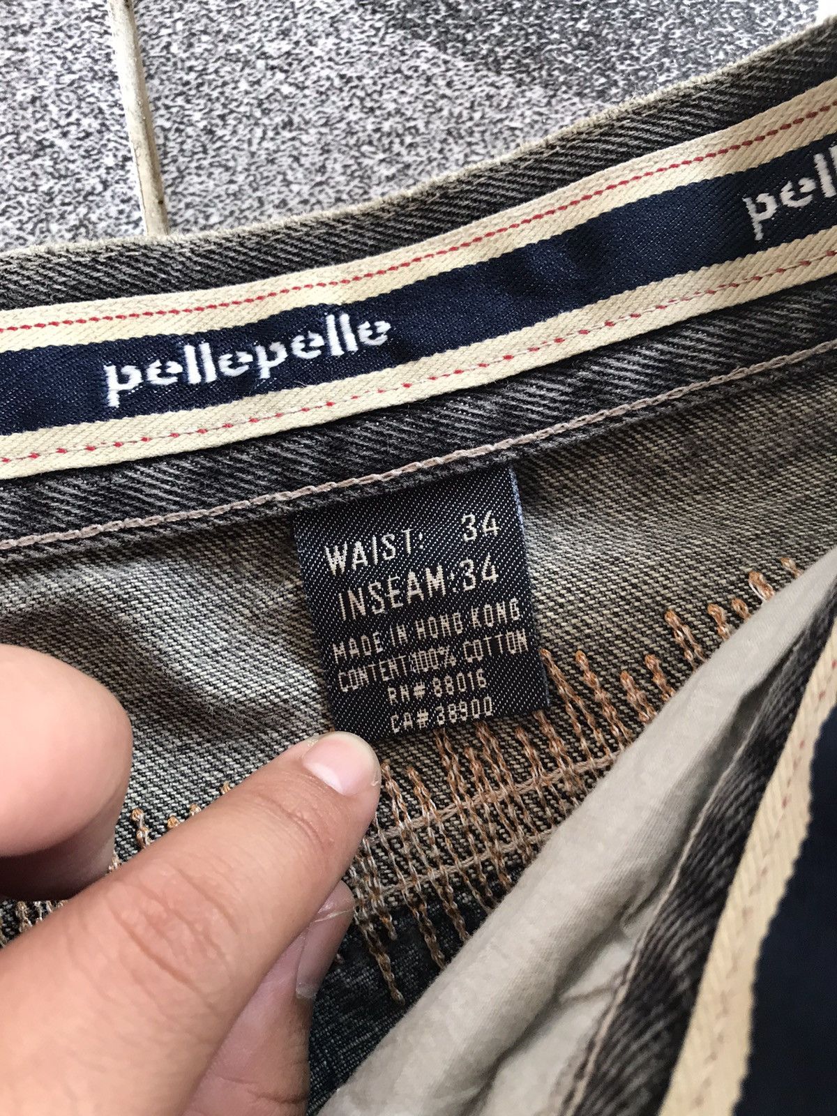 Pelle Pelle Vintage Pelle pelle baggy jeans Size US 34 / EU 50 - 10 Thumbnail