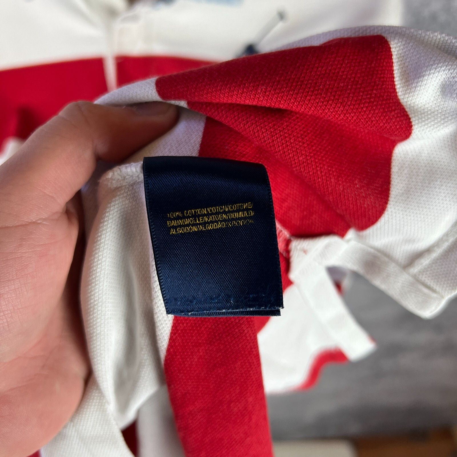 Polo Ralph Lauren Polo Ralph Lauren Striped Polo Shirt USA Men's Size L ` Size US L / EU 52-54 / 3 - 5 Thumbnail