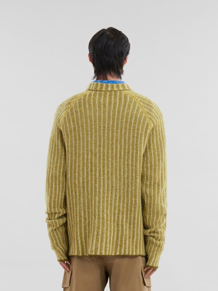 Marni o1w1db11125 Degrade Stripes Sweater in Green Size US M / EU 48-50 / 2 - 4 Thumbnail