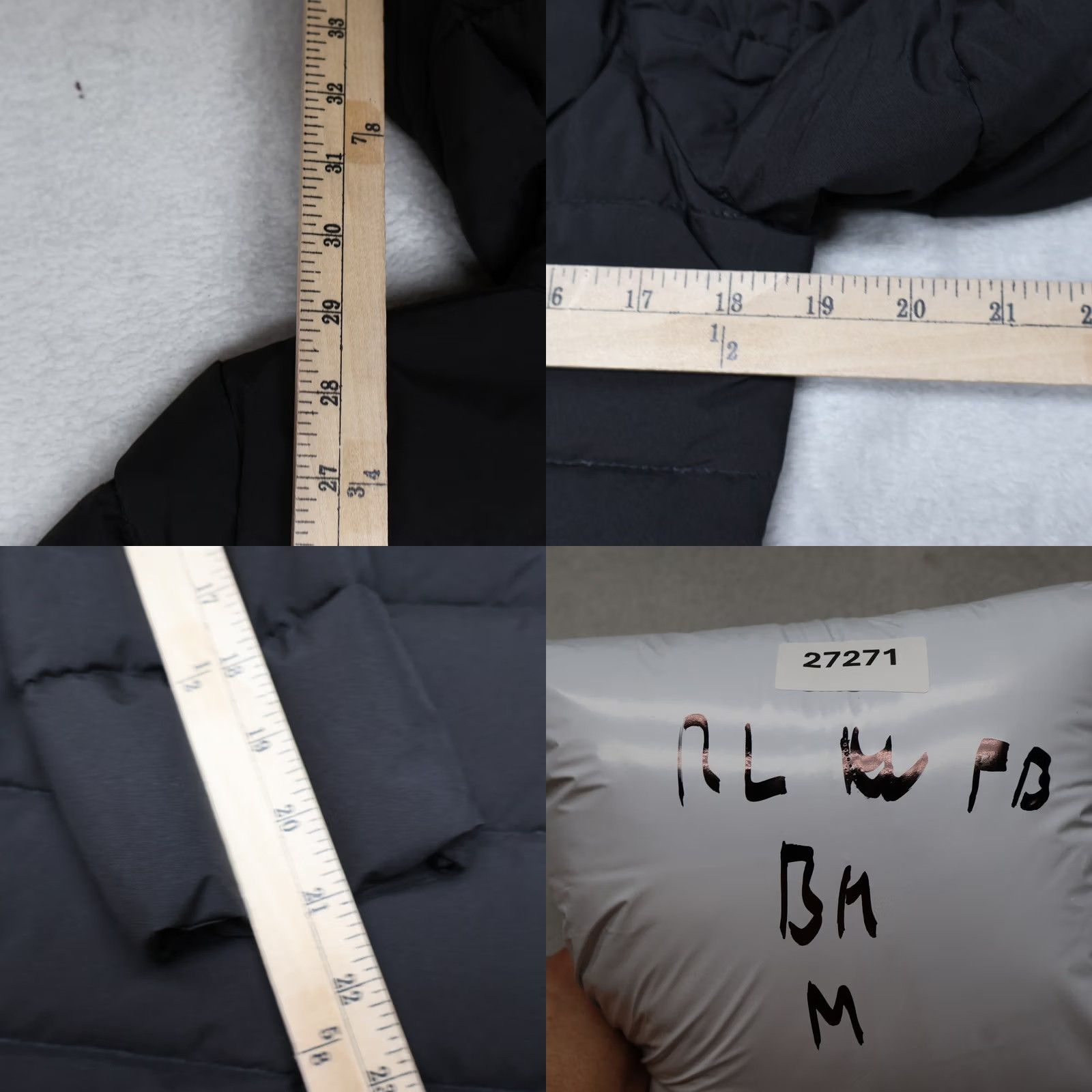 Ralph Lauren Lauren Ralph Lauren Puffer Jacket Women Petite Small Black Quilted Winter Designer NWD Size S / US 4 / IT 40 - 11 Thumbnail