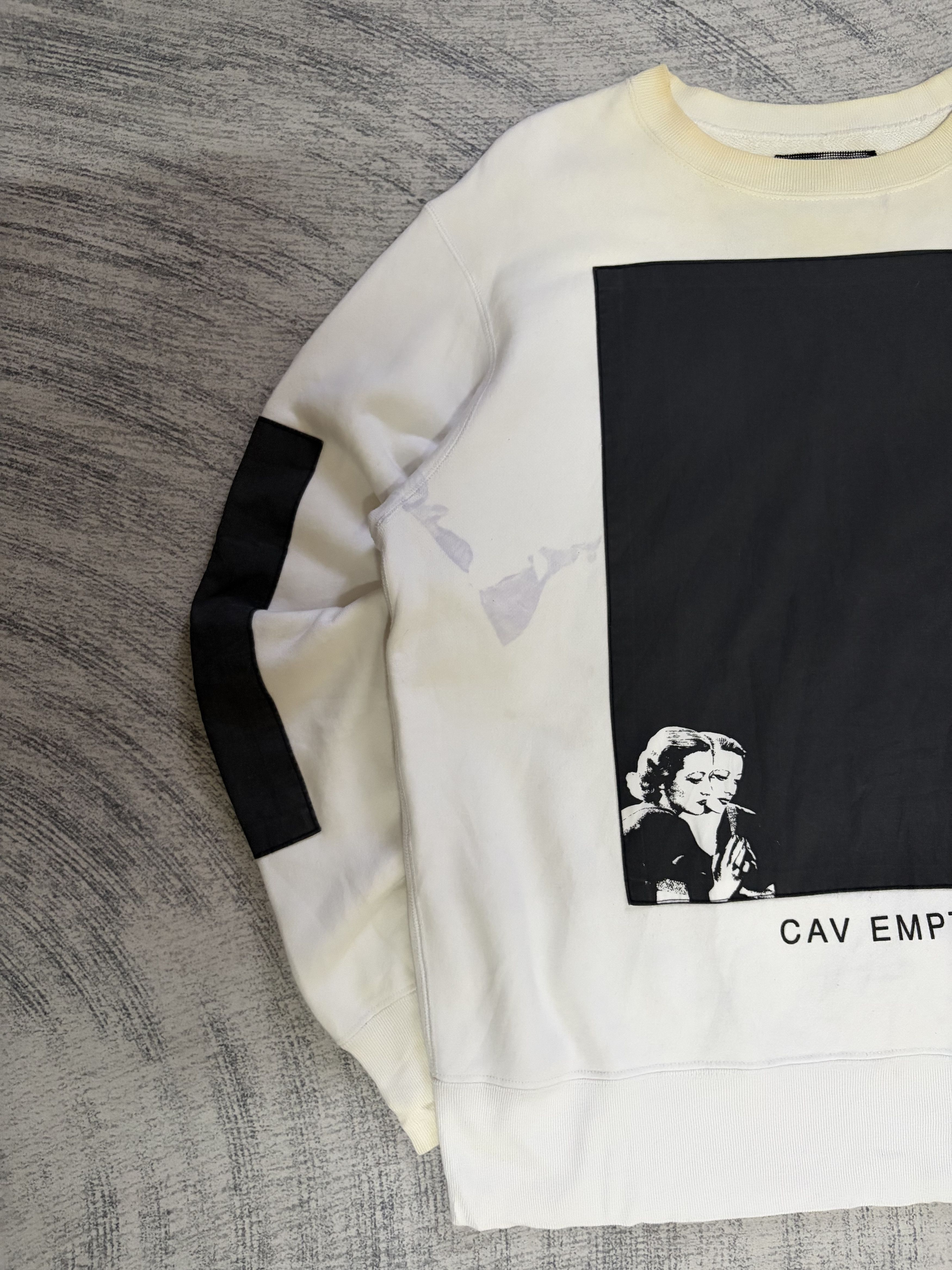 Cav Empt Cav Empt Black Rooms Sweatshirt Size US M / EU 48-50 / 2 - 4 Thumbnail