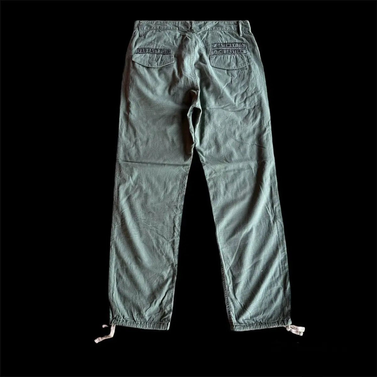 Jungles W32 L31🔥VINTAGE TOUGH MILITARY TROUSERS RIPSTOP POPLIN PANT Size US 32 / EU 48 - 2 Thumbnail