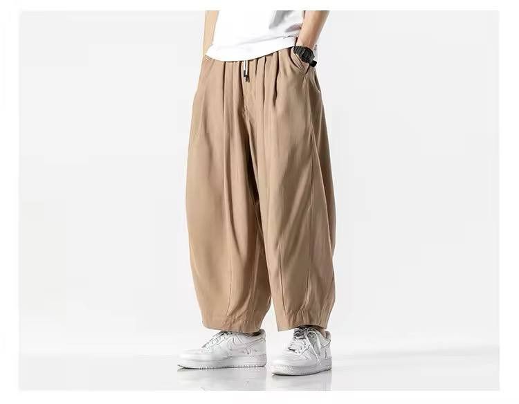 Japanese Brand × Vintage monochrome casual wide leg pants Size US 32 / EU 48 - 3 Thumbnail