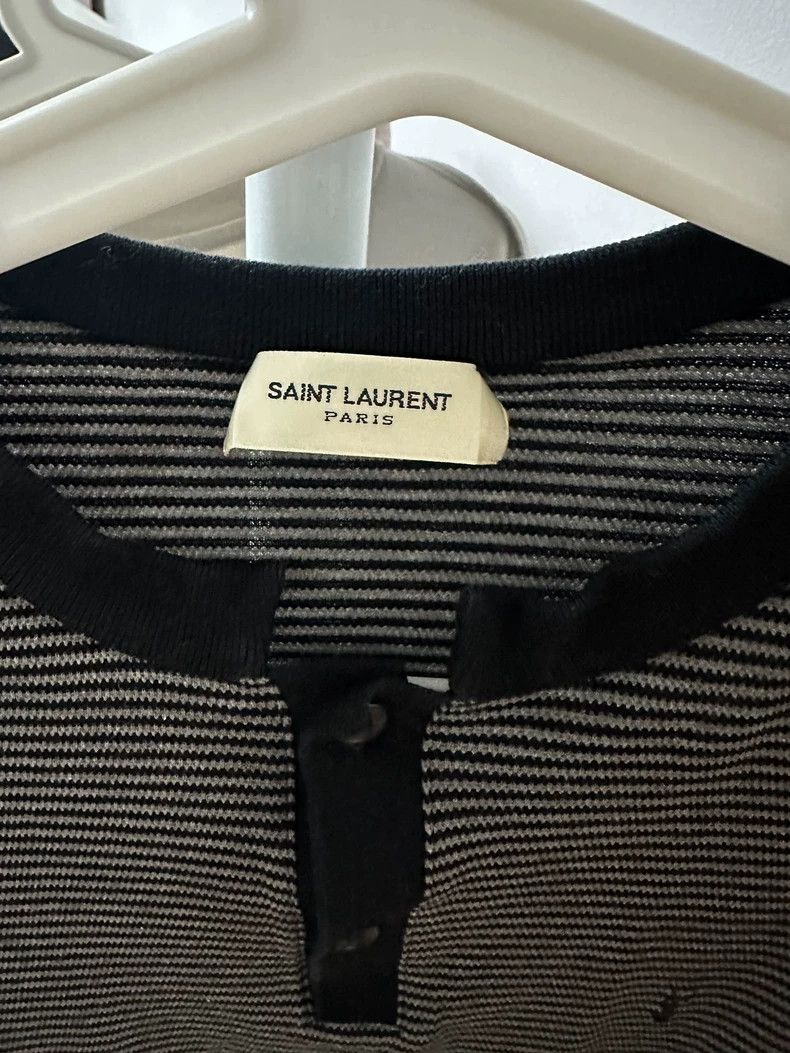 Saint Laurent Paris Saint laurent paris Striped knit T-shirt 2506-Nextarrow Size US S / EU 44-46 / 1 - 3 Thumbnail