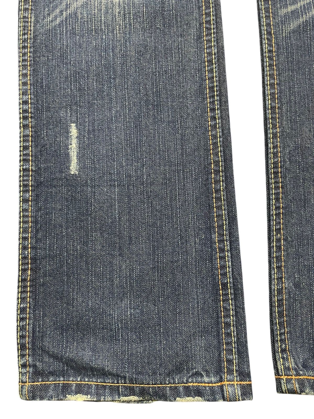 If Six Was Nine Vintange Liberto Mud Wash Faded Clawmark Distress Style Jean Size US 30 / EU 46 - 7 Thumbnail