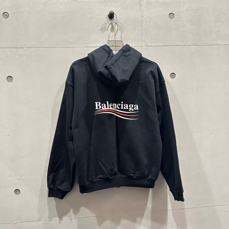 Balenciaga Balenciaga Black coke letter hooded sweater Size US M / EU 48-50 / 2 - 2 Thumbnail