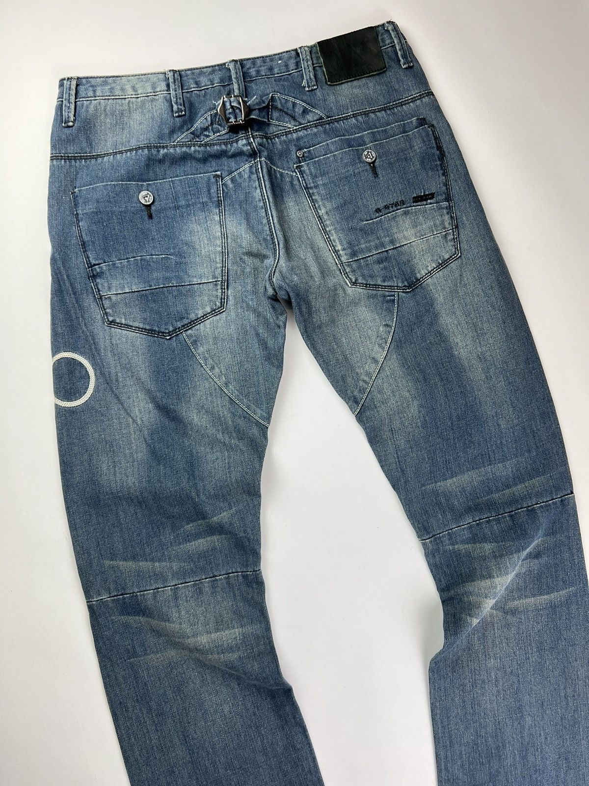 G-Star × Vintage Blue Cargo Pants G-Star Raw 20 rare, 90s Vintage W34 L34 Size US 34 / EU 50 - 11 Thumbnail