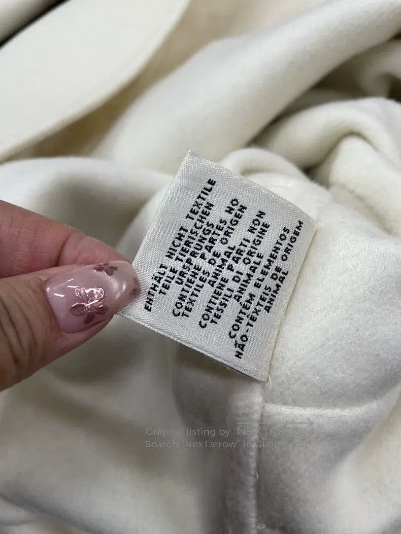 Hermes Hermes White Cashmere Coat Size XS / US 0-2 / IT 36-38 - 5 Thumbnail