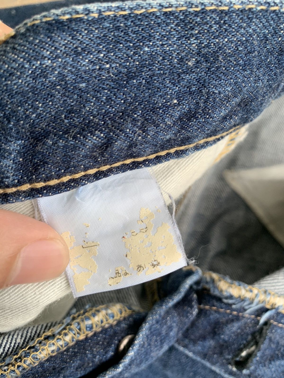 Japanese Brand × Johnbull Rare🔥 Johnbull Redline Selvedge Denim Size US 29 - 17 Thumbnail
