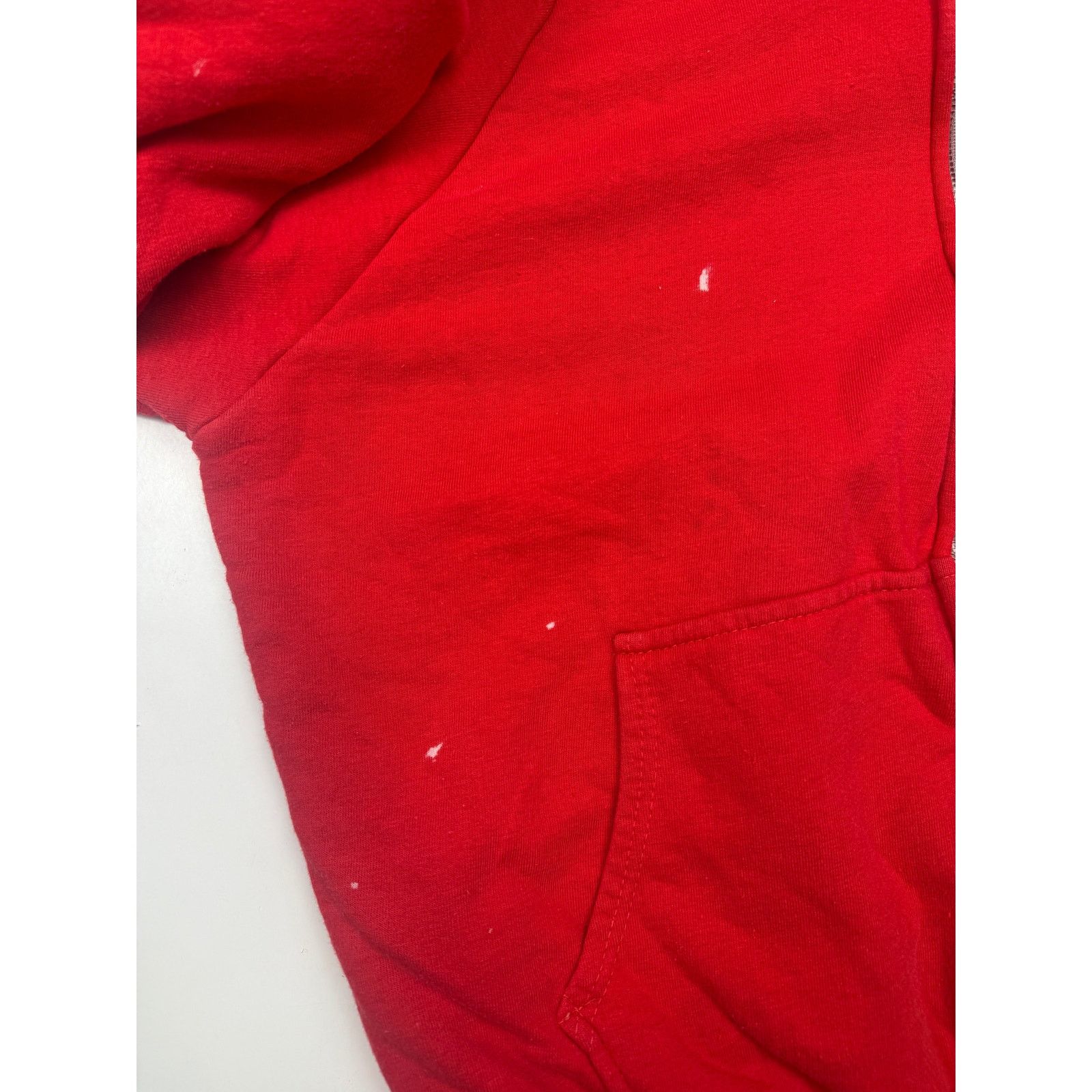 Vintage Vintage 80s Lifetrends Thermal Lined Blank Full Zip L Red Size US L / EU 52-54 / 3 - 7 Thumbnail