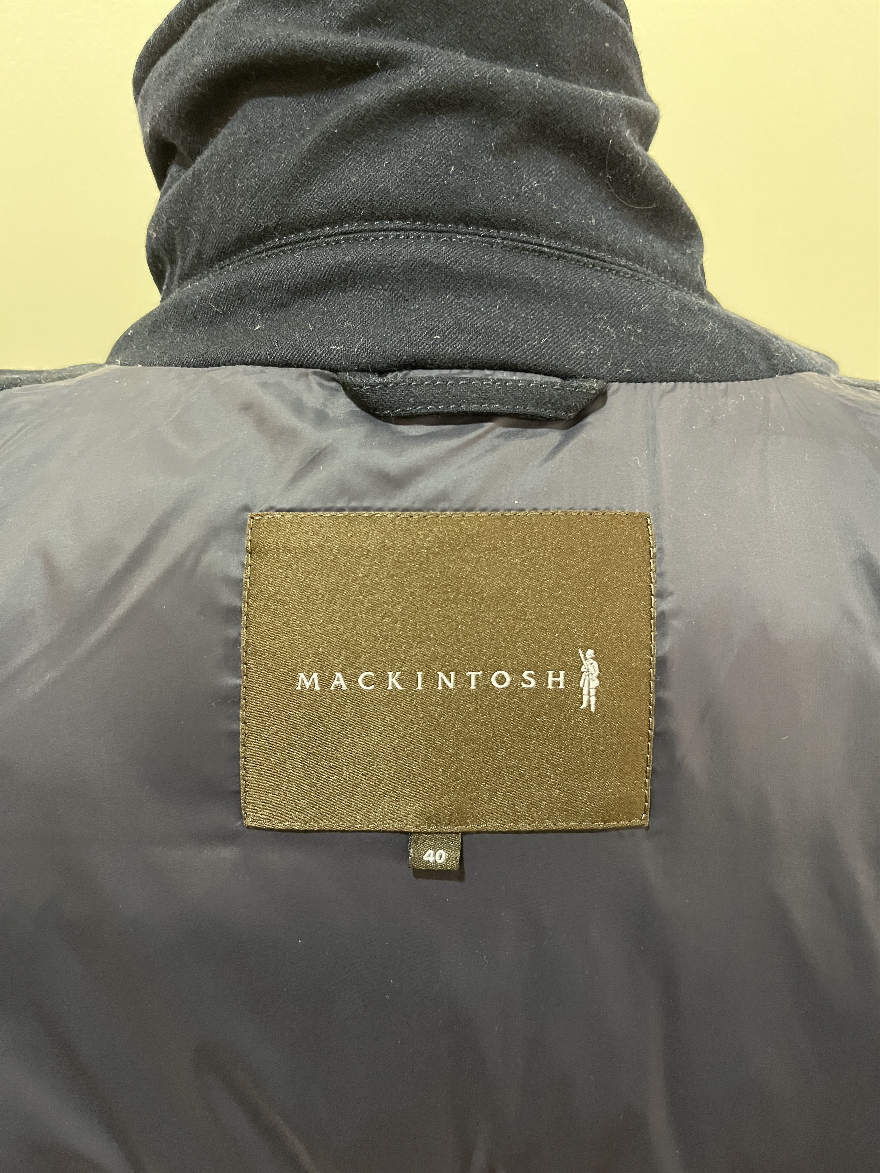 Mackintosh Mackintosh Men's Auchavan Navy Storm System Wool Down Jacket Size US M / EU 48-50 / 2 - 9 Thumbnail