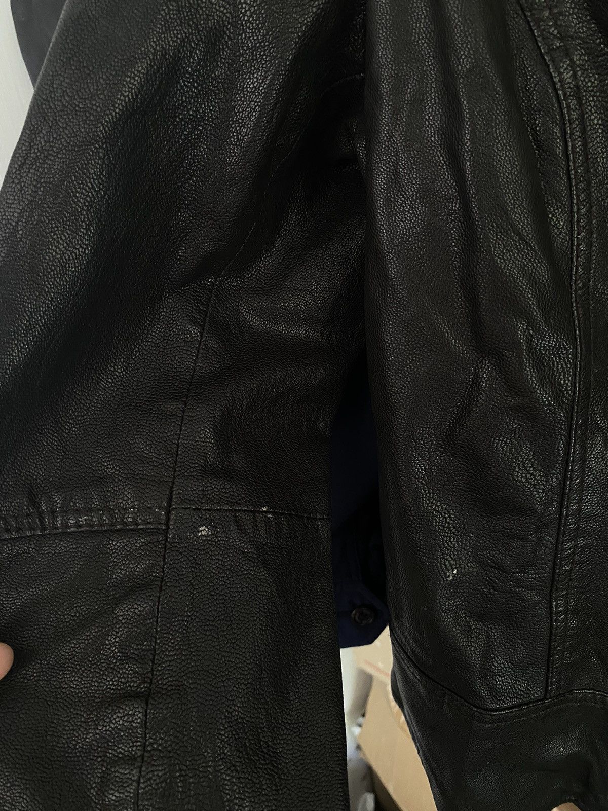 Allsaints × Vintage Allsaints rare leather jacket Size XL / US 12-14 / IT 48-50 - 7 Thumbnail